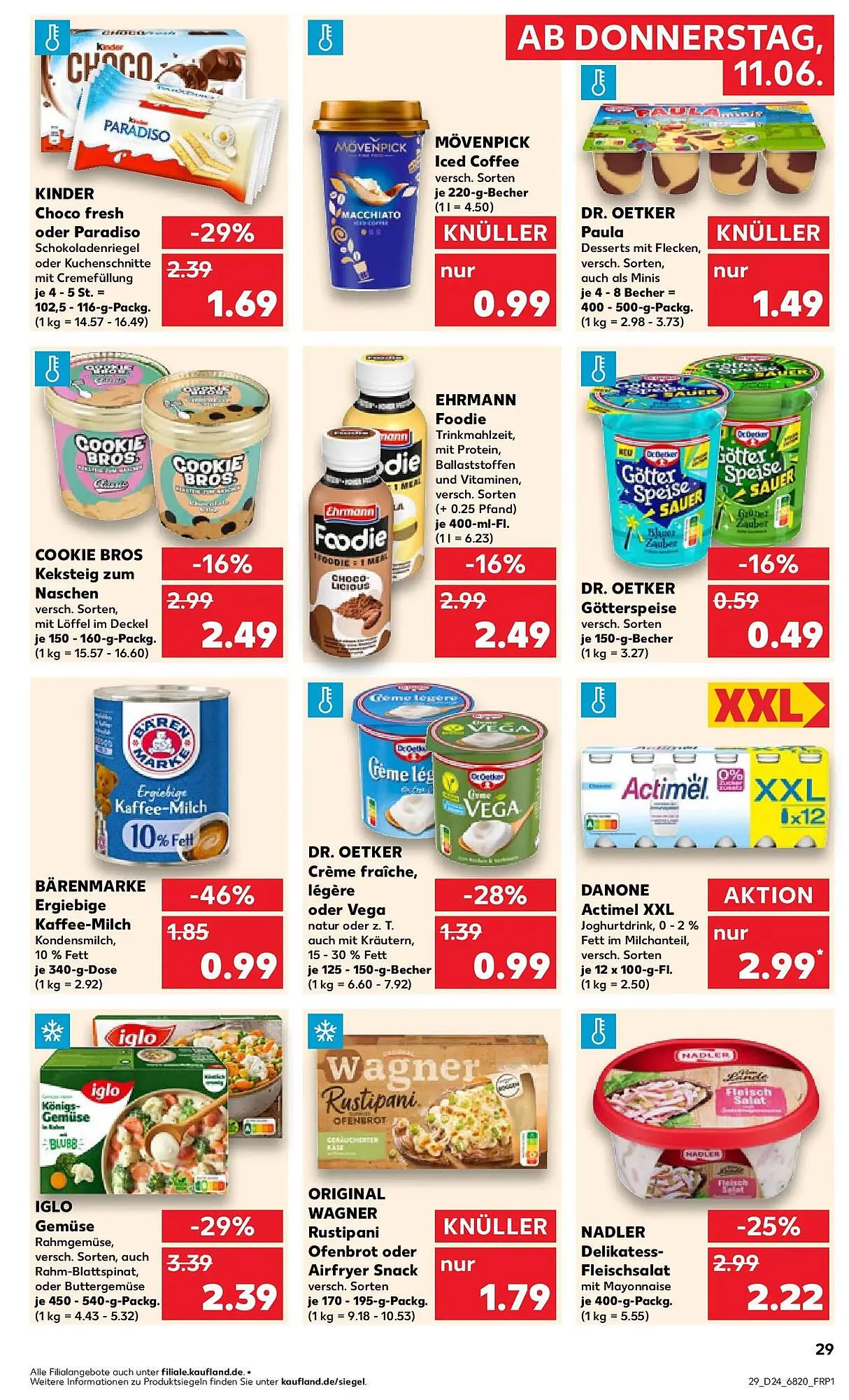 Kaufland Prospekt von 11. Juni bis 17. Juni 2026 - Prospekt seite 29