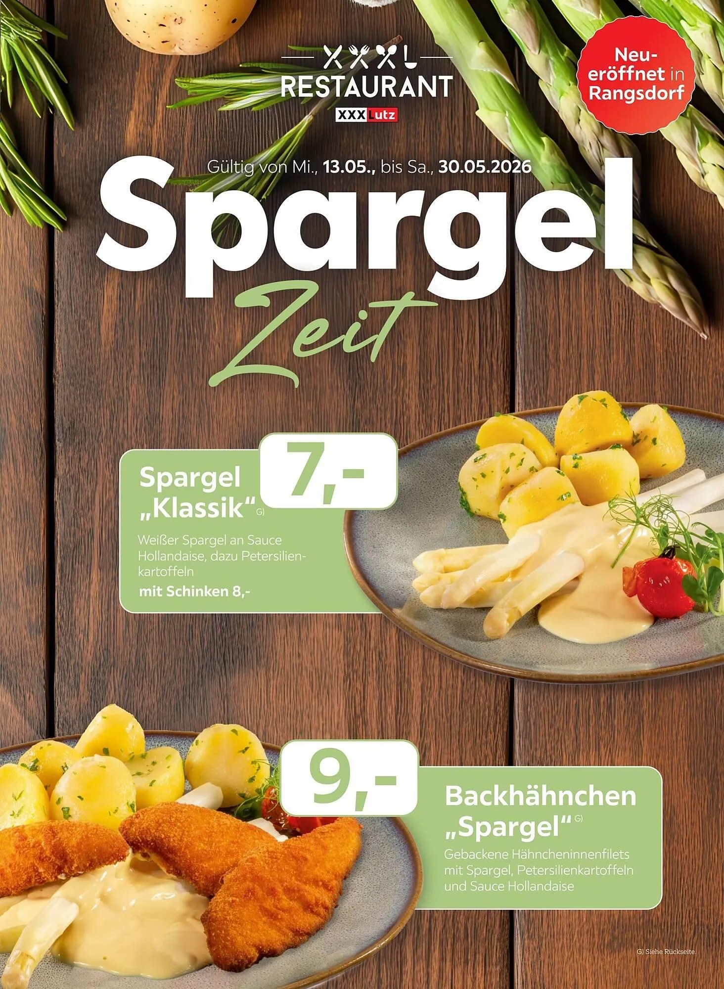 XXXLutz Prospekt von 11. Mai bis 25. Mai 2026 - Prospekt seite 1