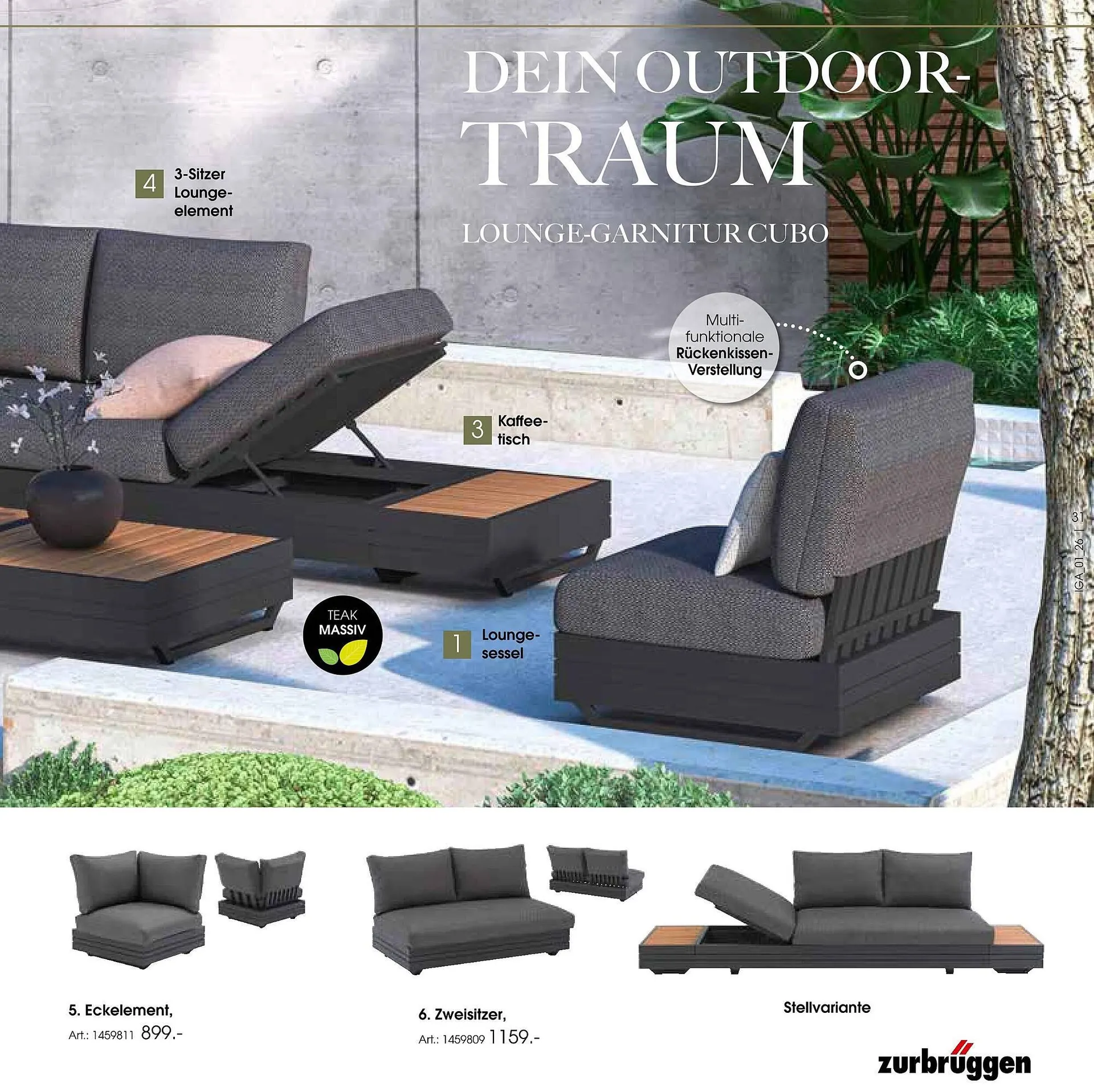 Zurbrüggen Prospekt von 17. März bis 31. August 2026 - Prospekt seite 31