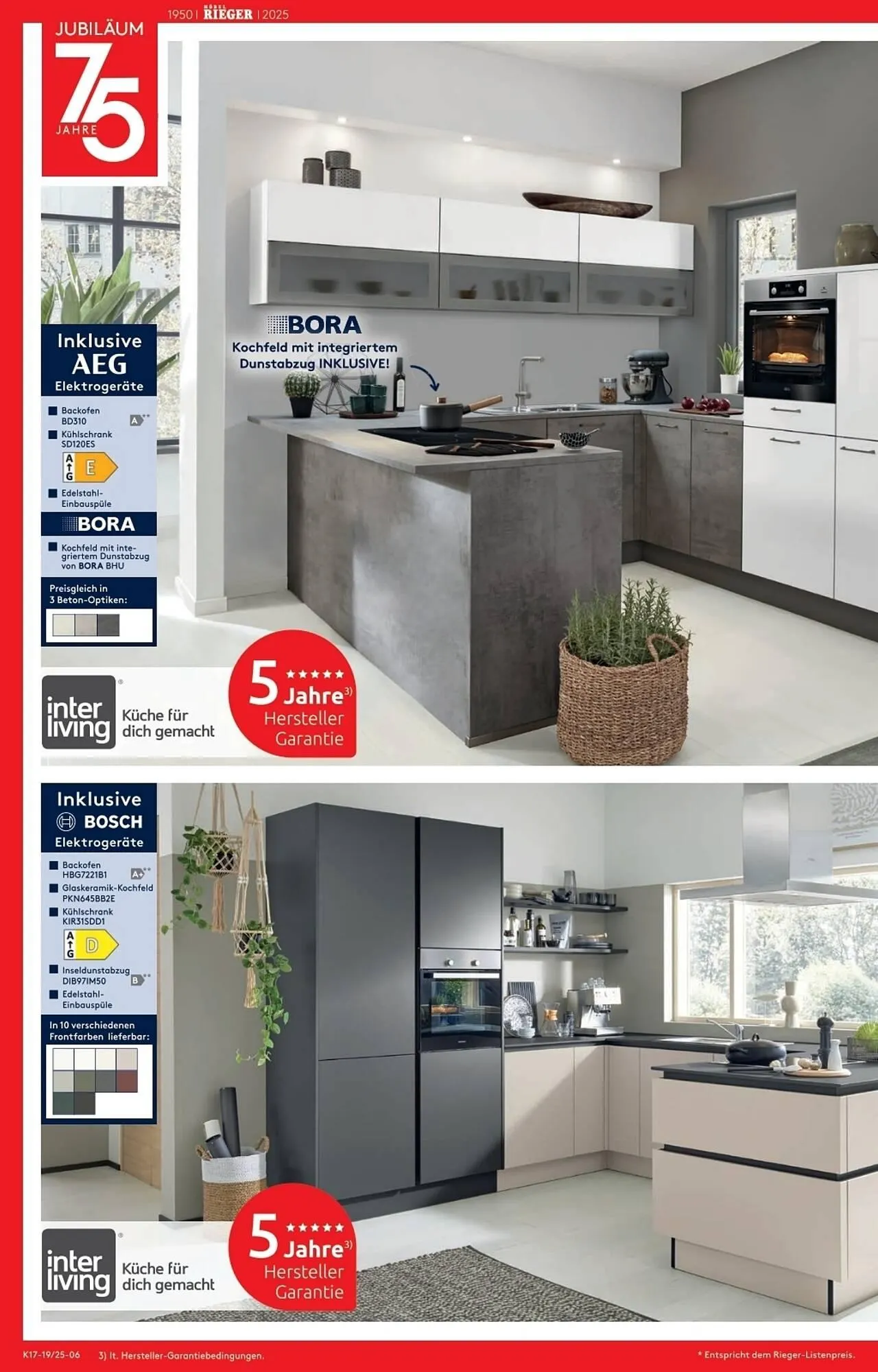 Möbel Rieger Prospekt von 30. April bis 6. Mai 2025 - Prospekt seite 6