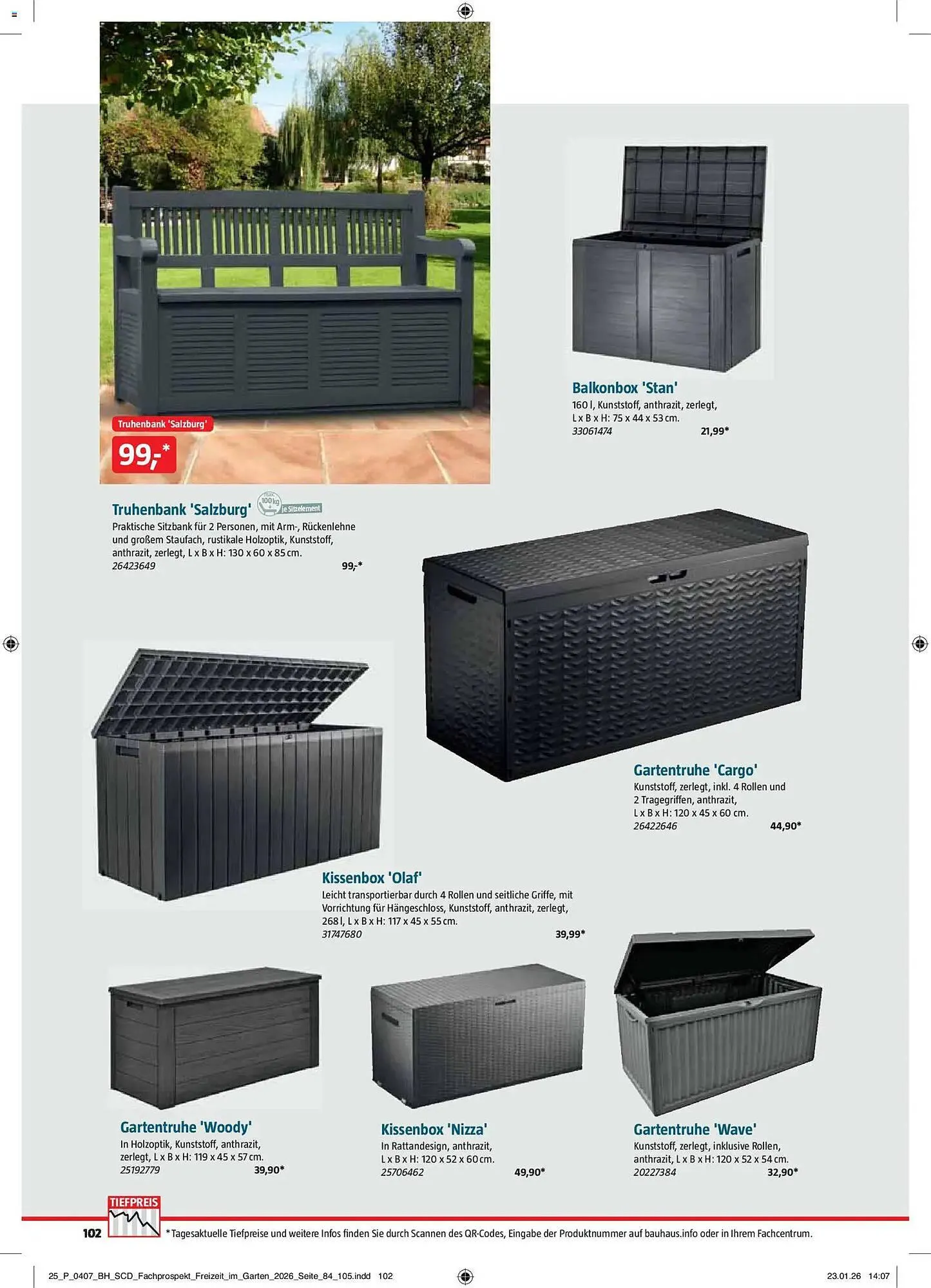 Bauhaus Prospekt von 2. März bis 30. Juni 2026 - Prospekt seite 102