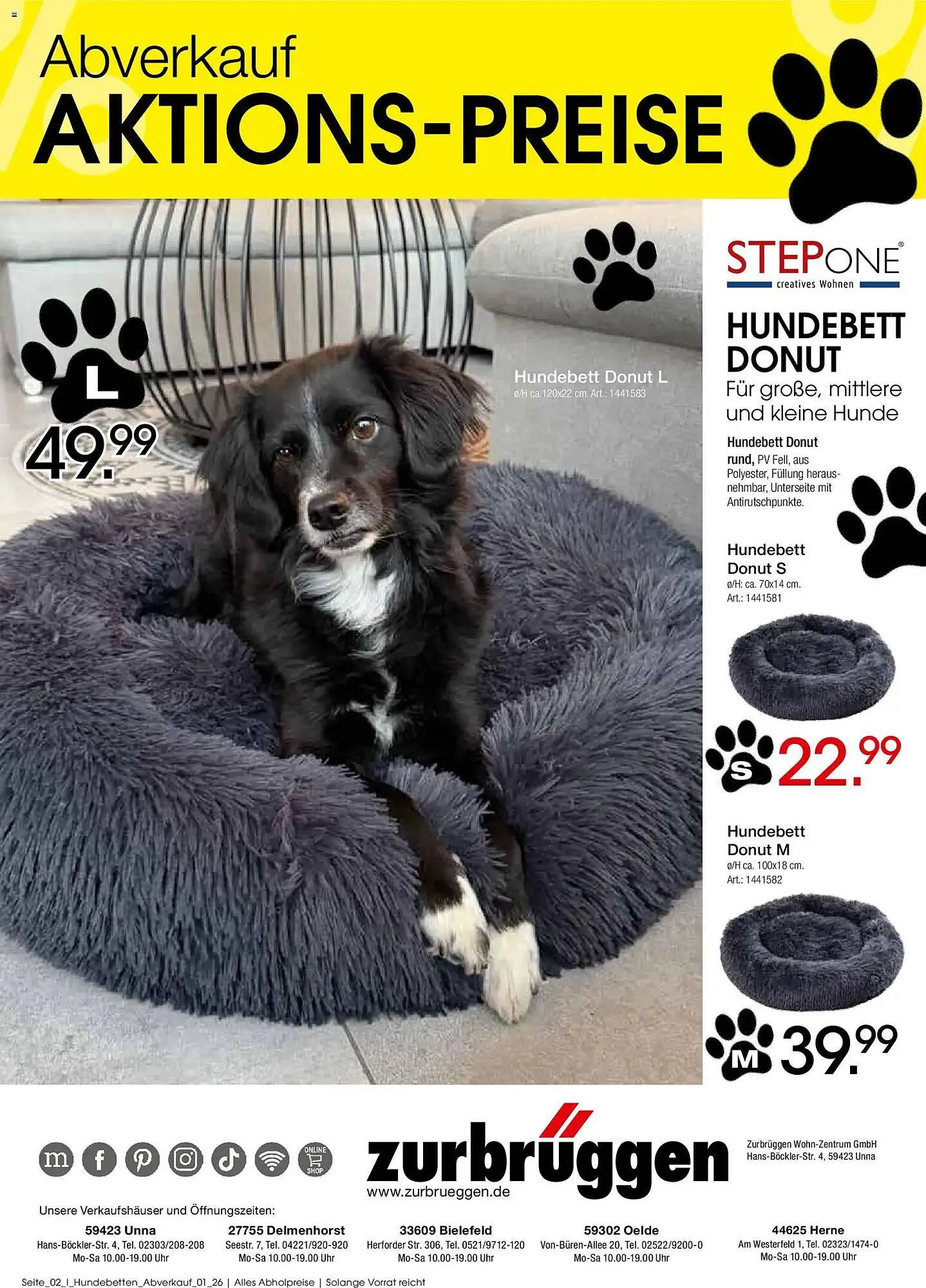 Zurbrüggen Prospekt von 11. April bis 31. Juli 2026 - Prospekt seite 2