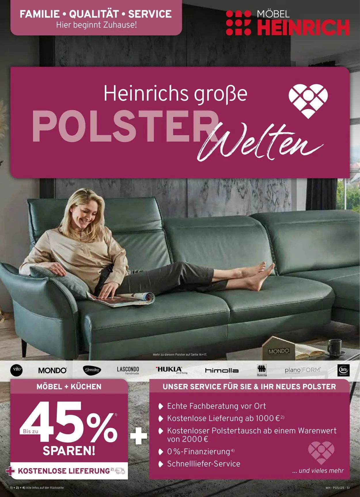 Möbel Heinrich Aktueller Prospekt - 1