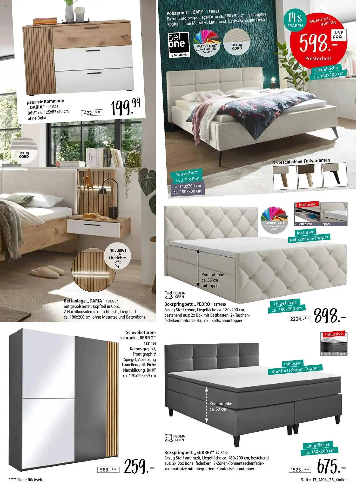 Zurbrüggen Prospekt von 9. Februar bis 22. Februar 2026 - Prospekt seite 13