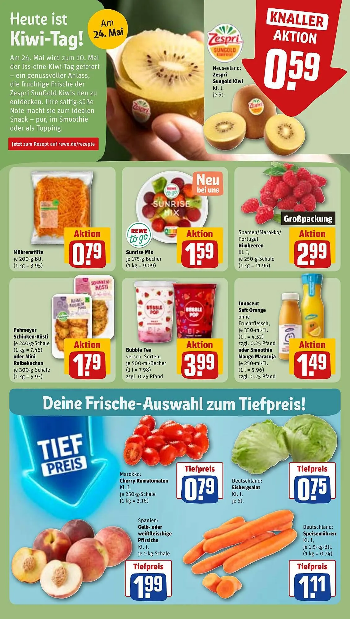 REWE Prospekt von 19. Mai bis 25. Mai 2025 - Prospekt seite 4