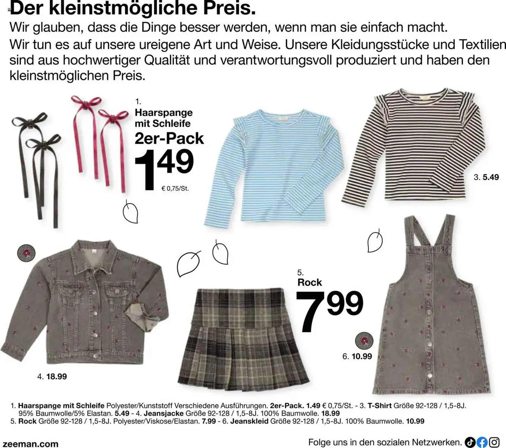Zeeman Prospekt von 18. Juli bis 31. Dezember 2025 - Prospekt seite 32