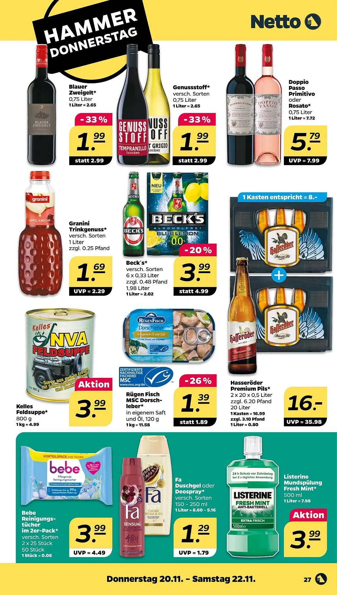 NETTO Prospekt von 17. November bis 22. November 2025 - Prospekt seite 29