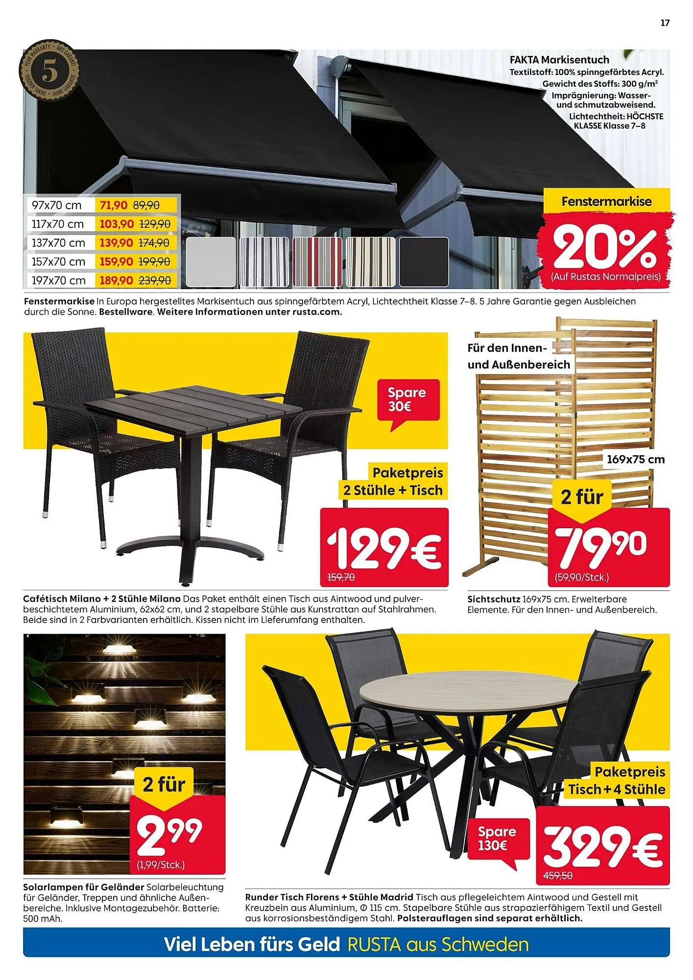 Rusta Prospekt von 24. Mai bis 30. Mai 2025 - Prospekt seite 17