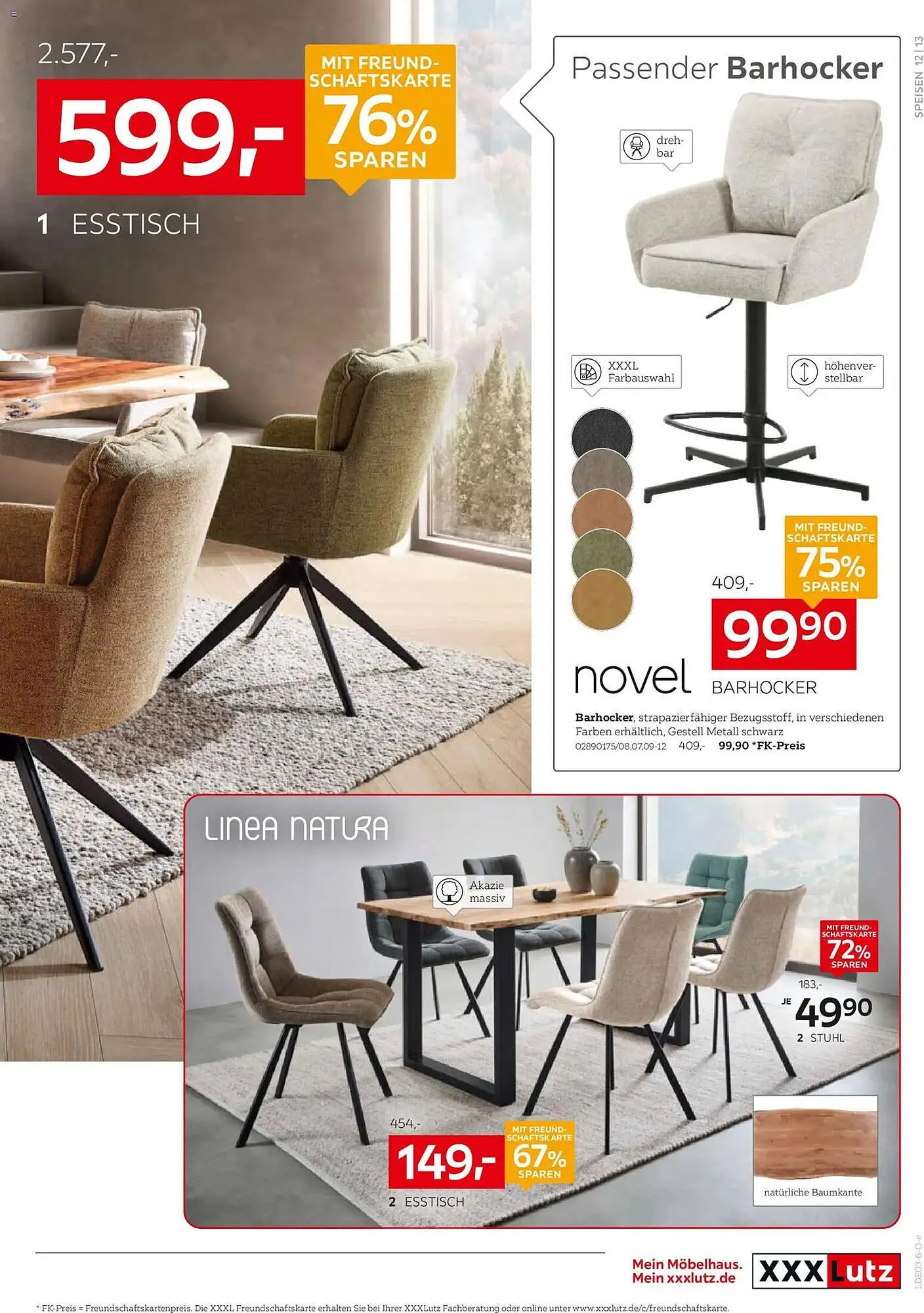 XXXLutz Prospekt von 22. Februar bis 8. März 2026 - Prospekt seite 13