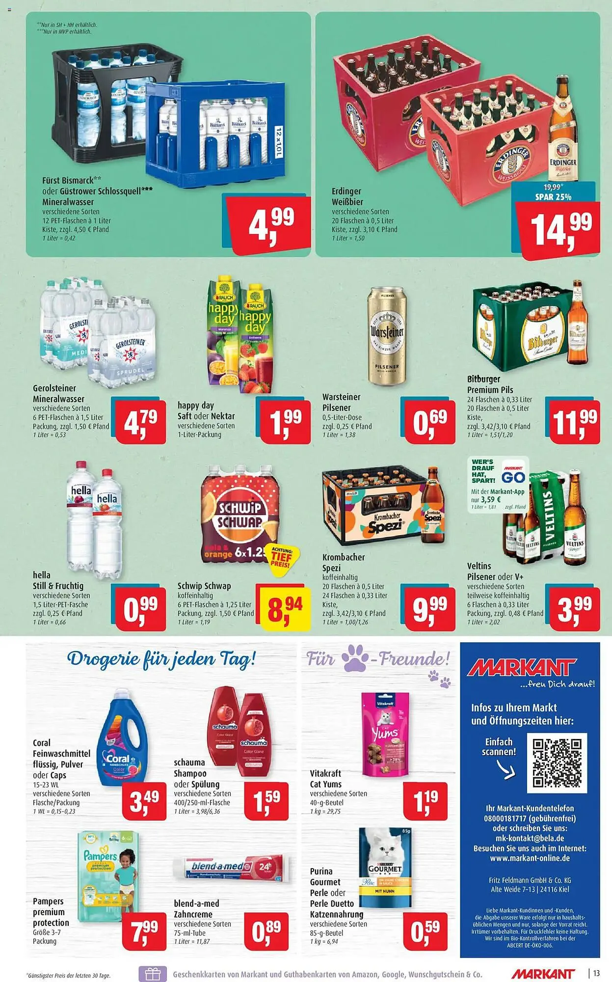 Markant Prospekt von 9. März bis 14. März 2026 - Prospekt seite 13