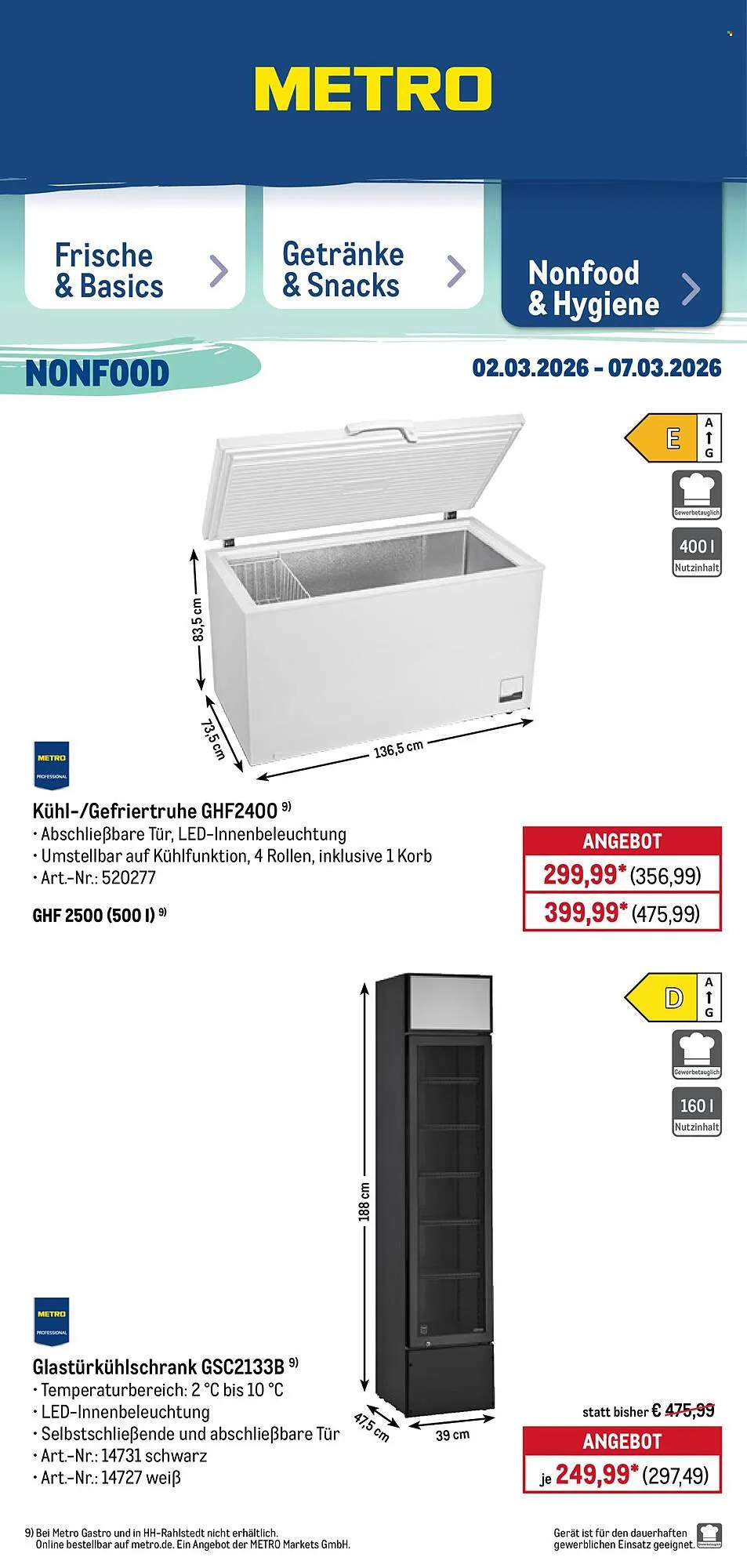 METRO Prospekt von 2. März bis 7. März 2026 - Prospekt seite 51