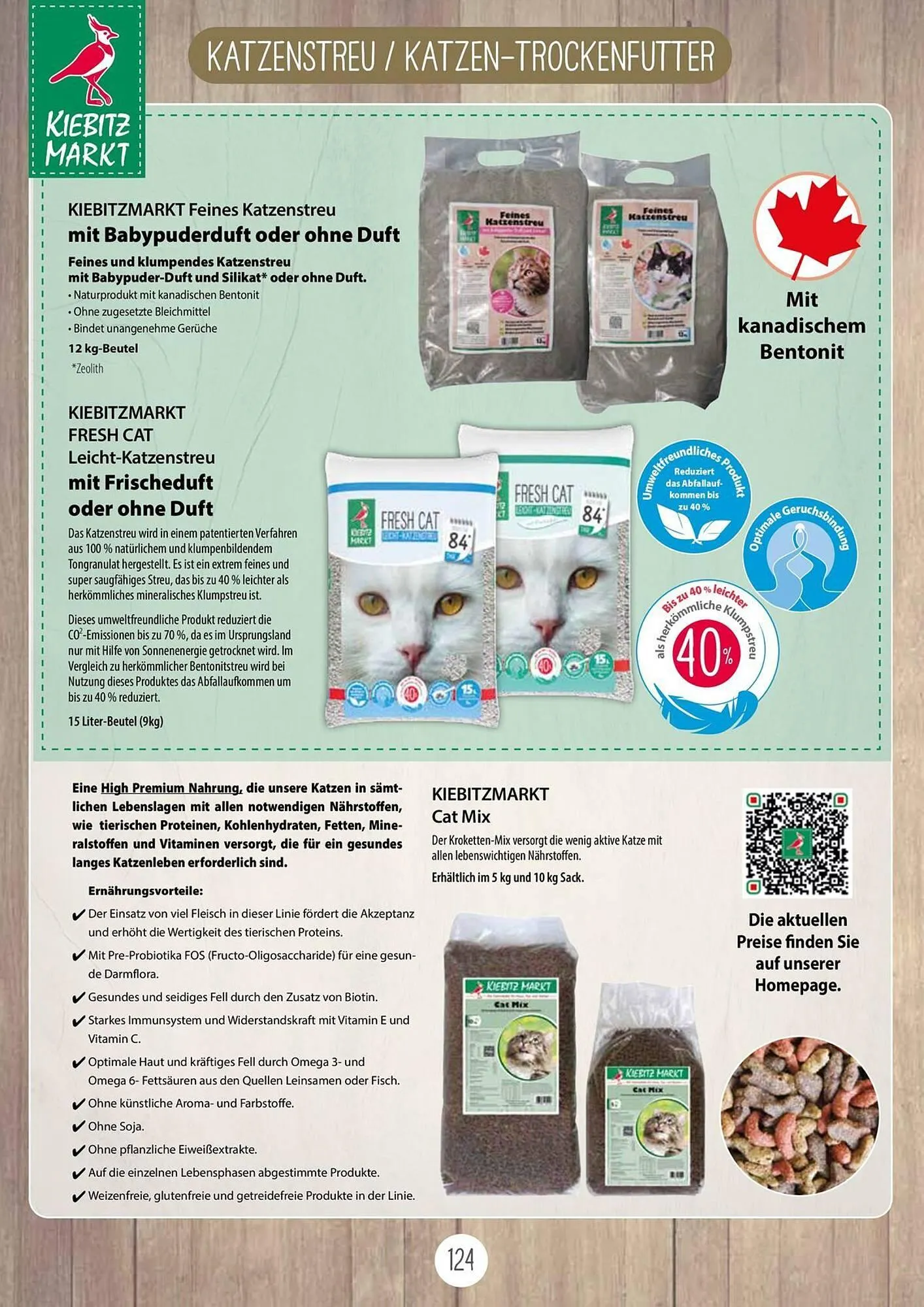 Kiebitzmarkt Prospekt von 16. April bis 31. August 2025 - Prospekt seite 124