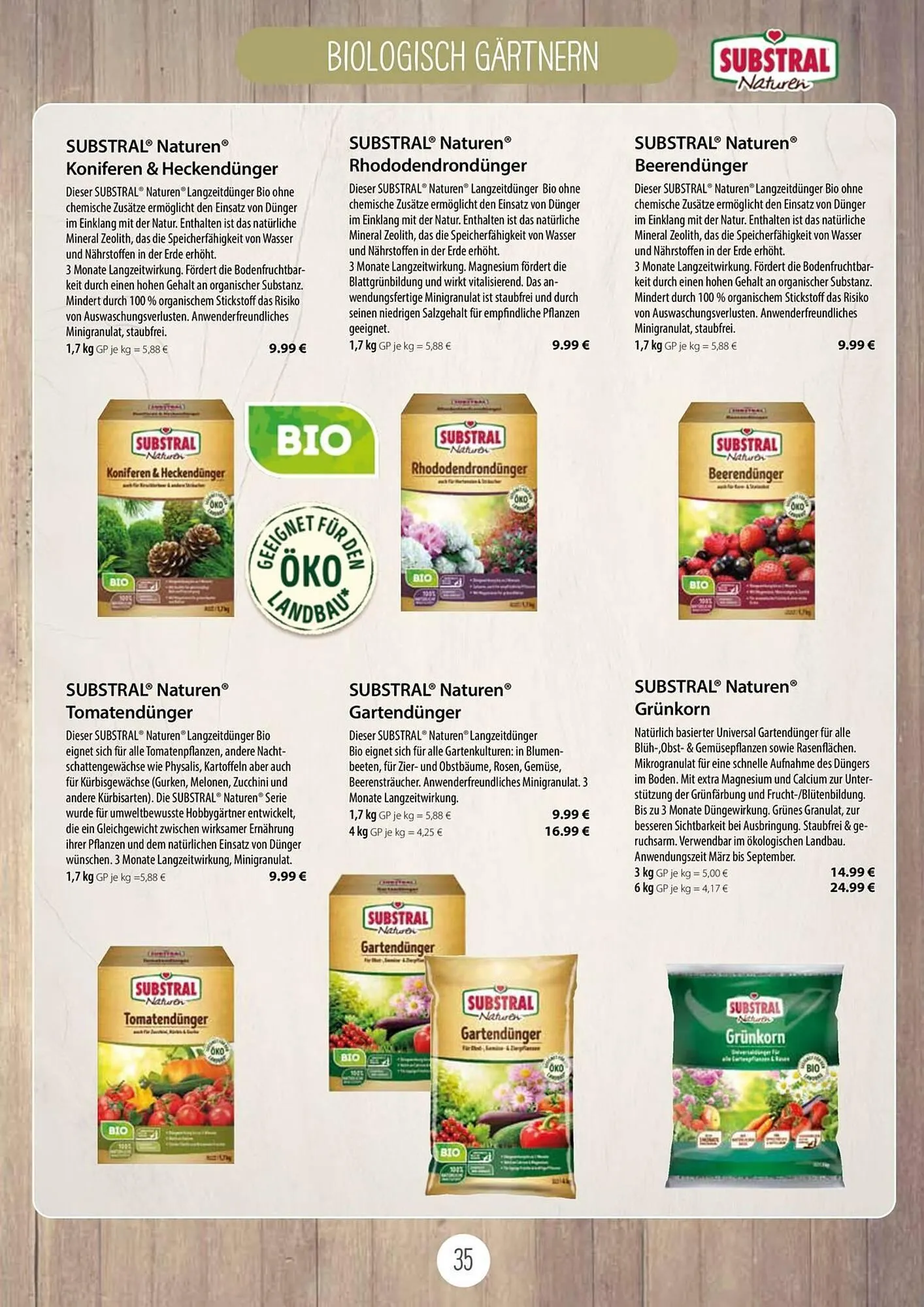 Kiebitzmarkt Prospekt von 16. April bis 31. August 2025 - Prospekt seite 35