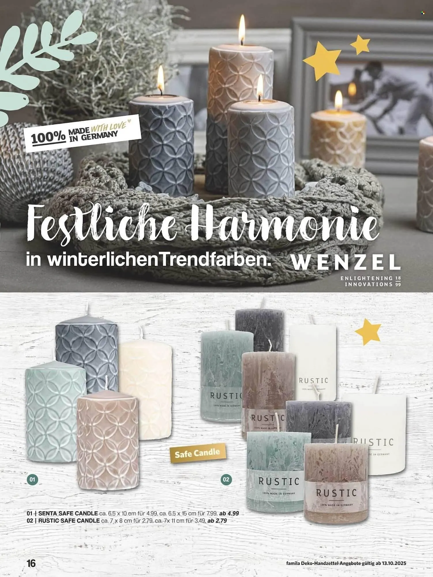 Famila Nord Ost Prospekt von 13. Oktober bis 31. Dezember 2025 - Prospekt seite 16