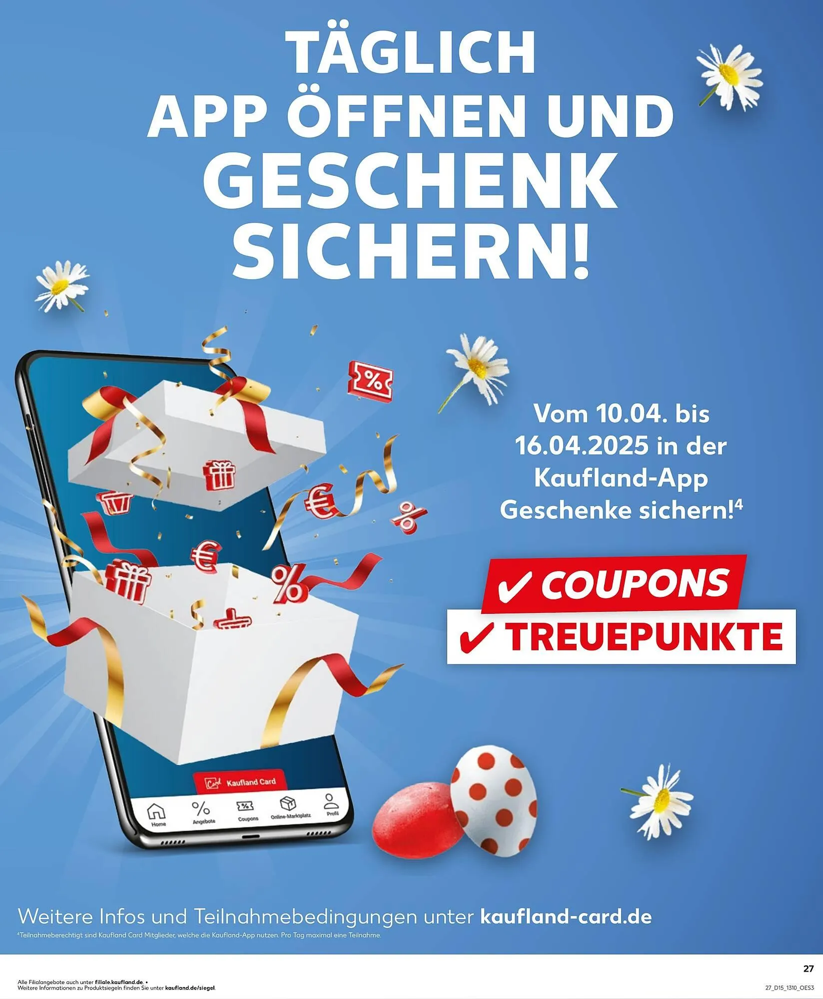 Kaufland Prospekt von 10. April bis 16. April 2025 - Prospekt seite 27