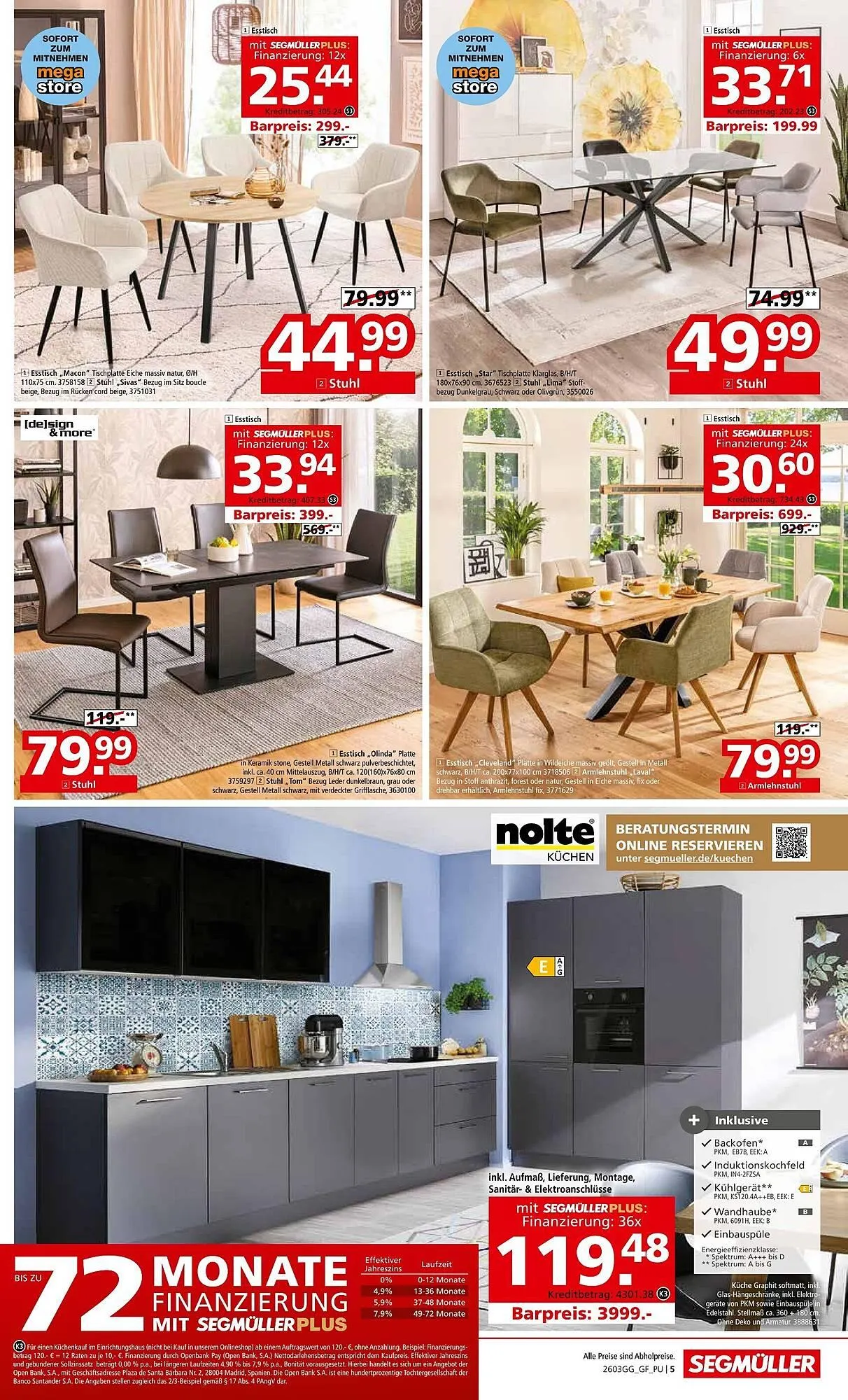 Segmüller Prospekt von 28. Februar bis 22. März 2026 - Prospekt seite 5