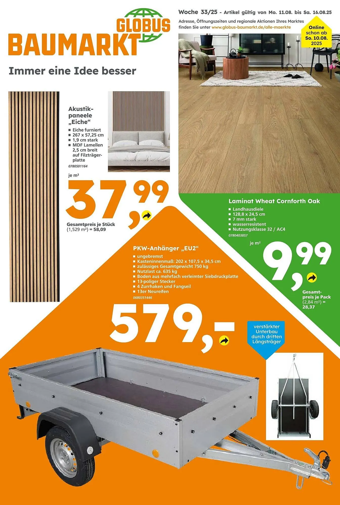 Globus Baumarkt Prospekt - 1