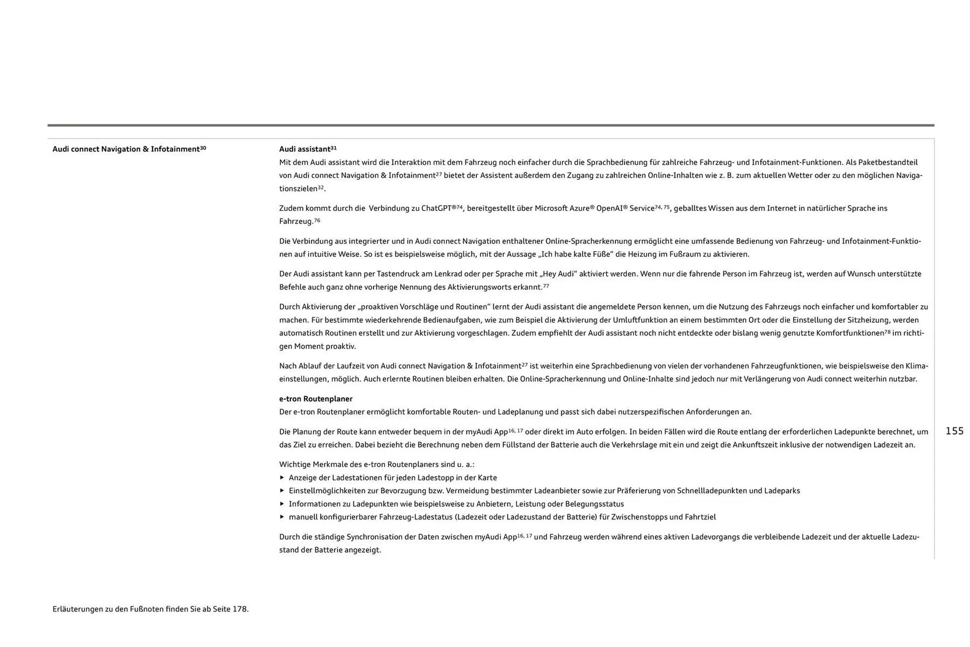 Audi Prospekt von 11. August bis 11. August 2026 - Prospekt seite 155