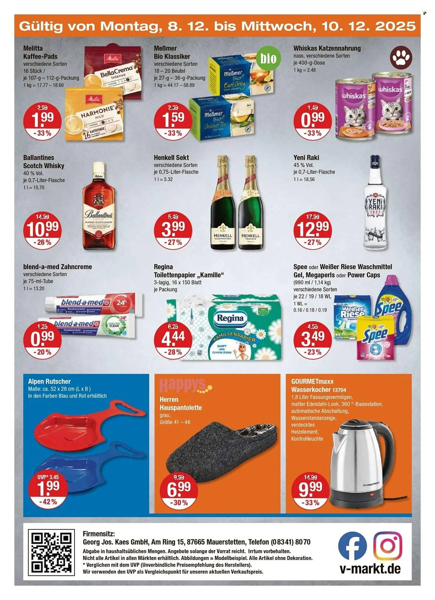 V Markt Prospekt von 4. Dezember bis 10. Dezember 2025 - Prospekt seite 28