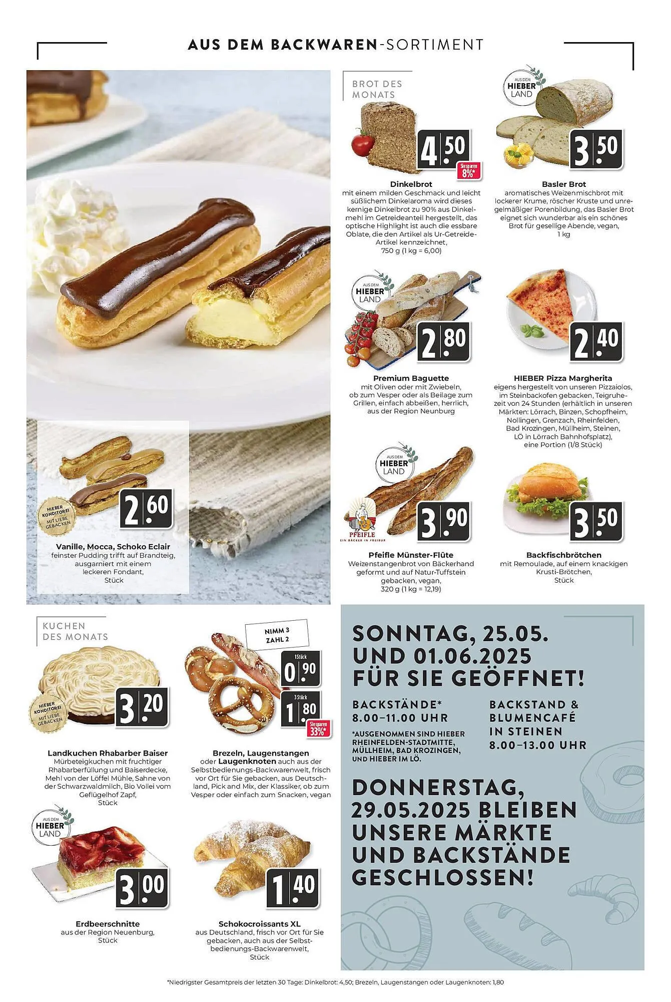 Hieber's Frische Center Prospekt von 25. Mai bis 31. Mai 2025 - Prospekt seite 11