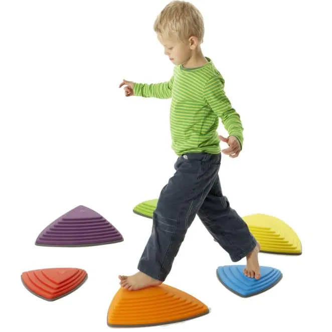 GONGE® Fluss-Steine, 6 Stück