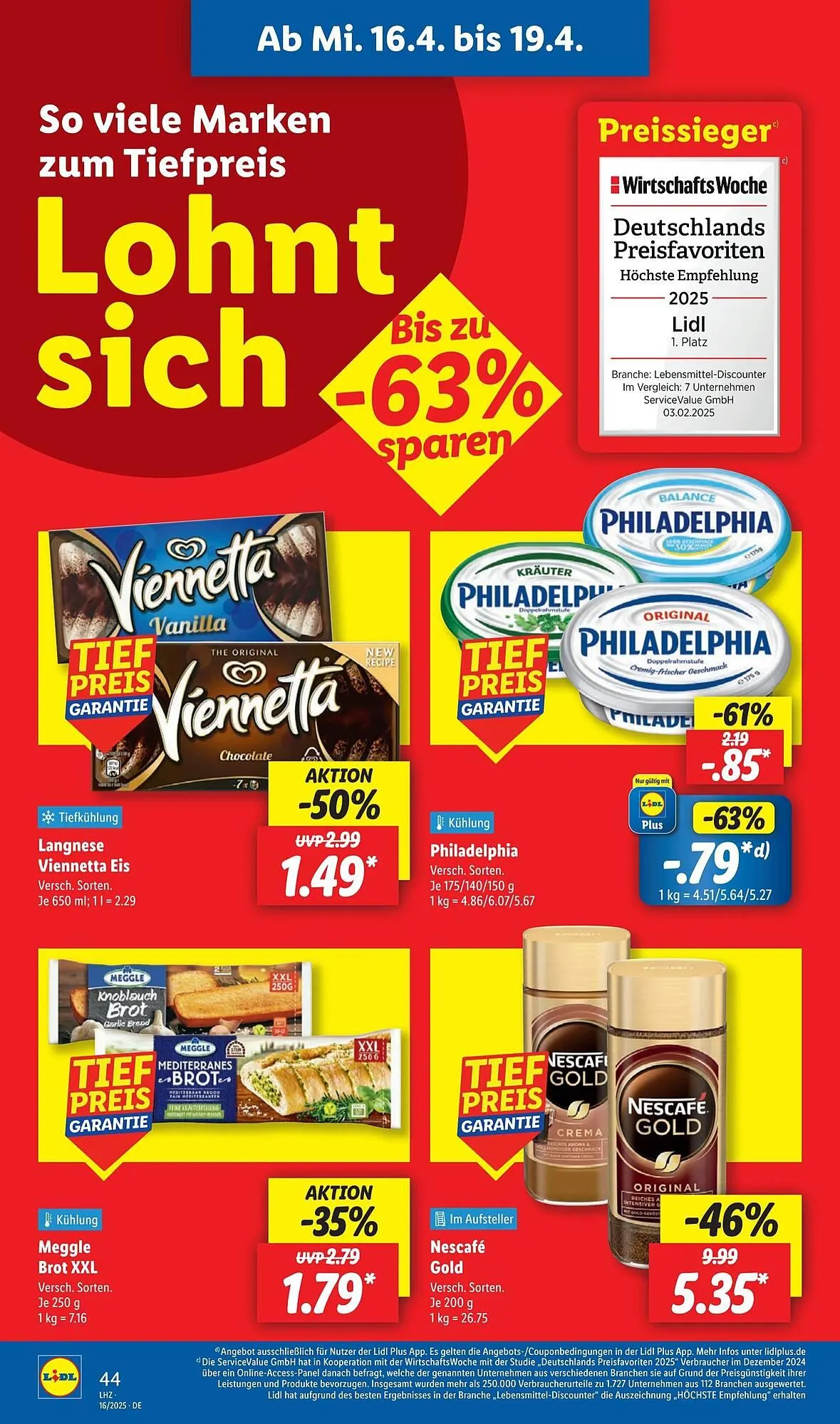 Lidl Prospekt von 14. April bis 20. April 2025 - Prospekt seite 56