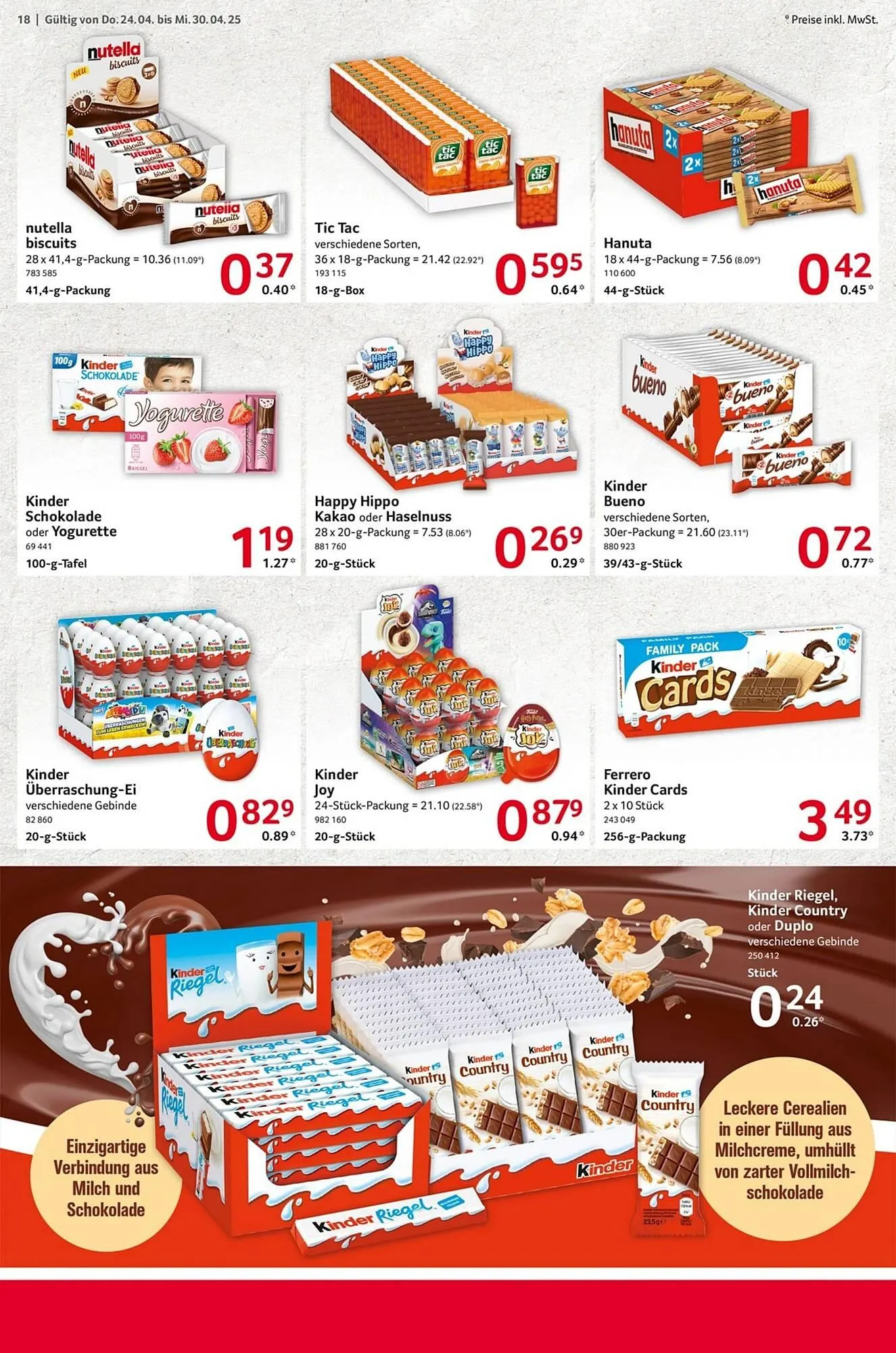 Selgros Prospekt von 24. April bis 30. April 2025 - Prospekt seite 18