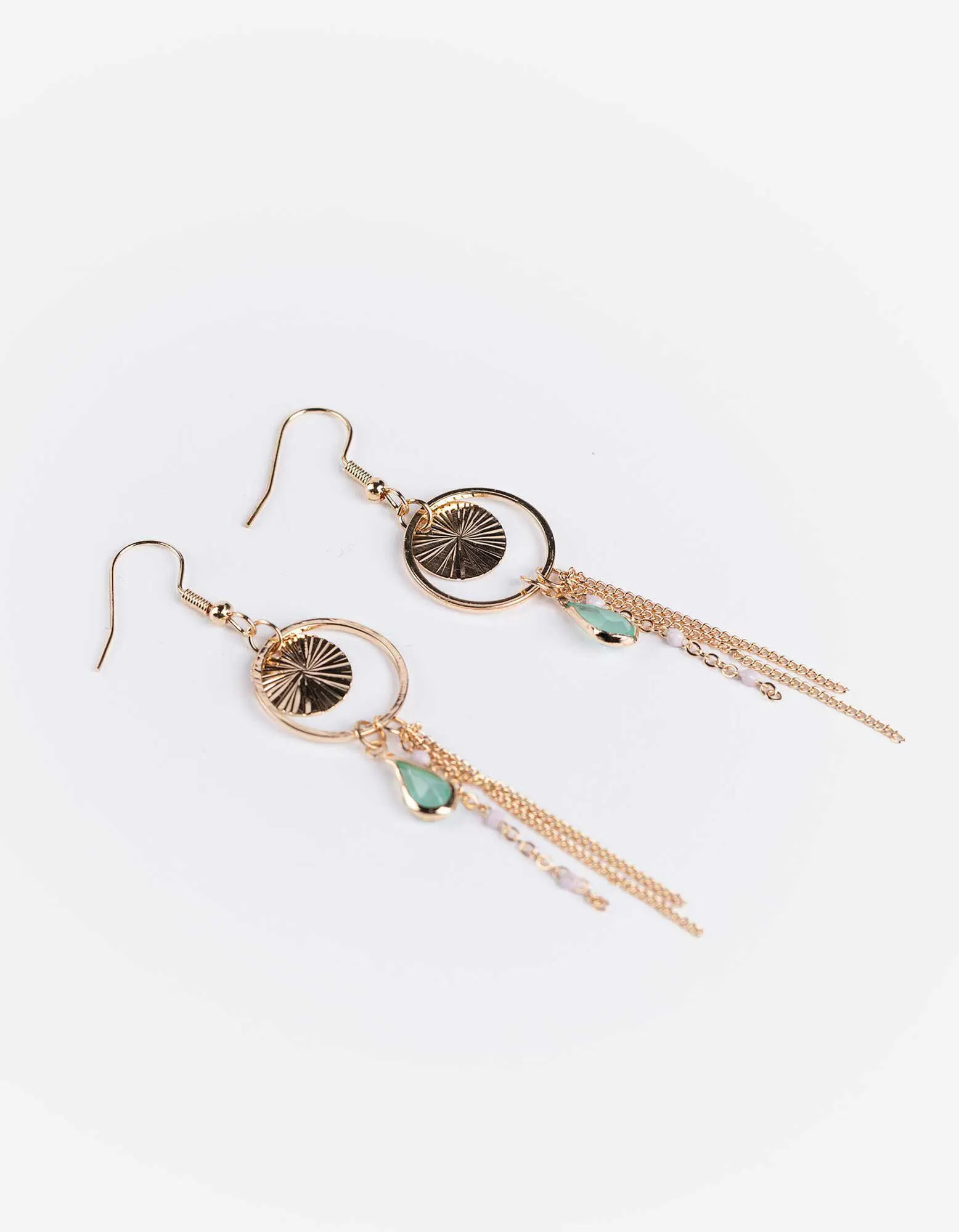 Ohrringe - einfarbig - goldfarben