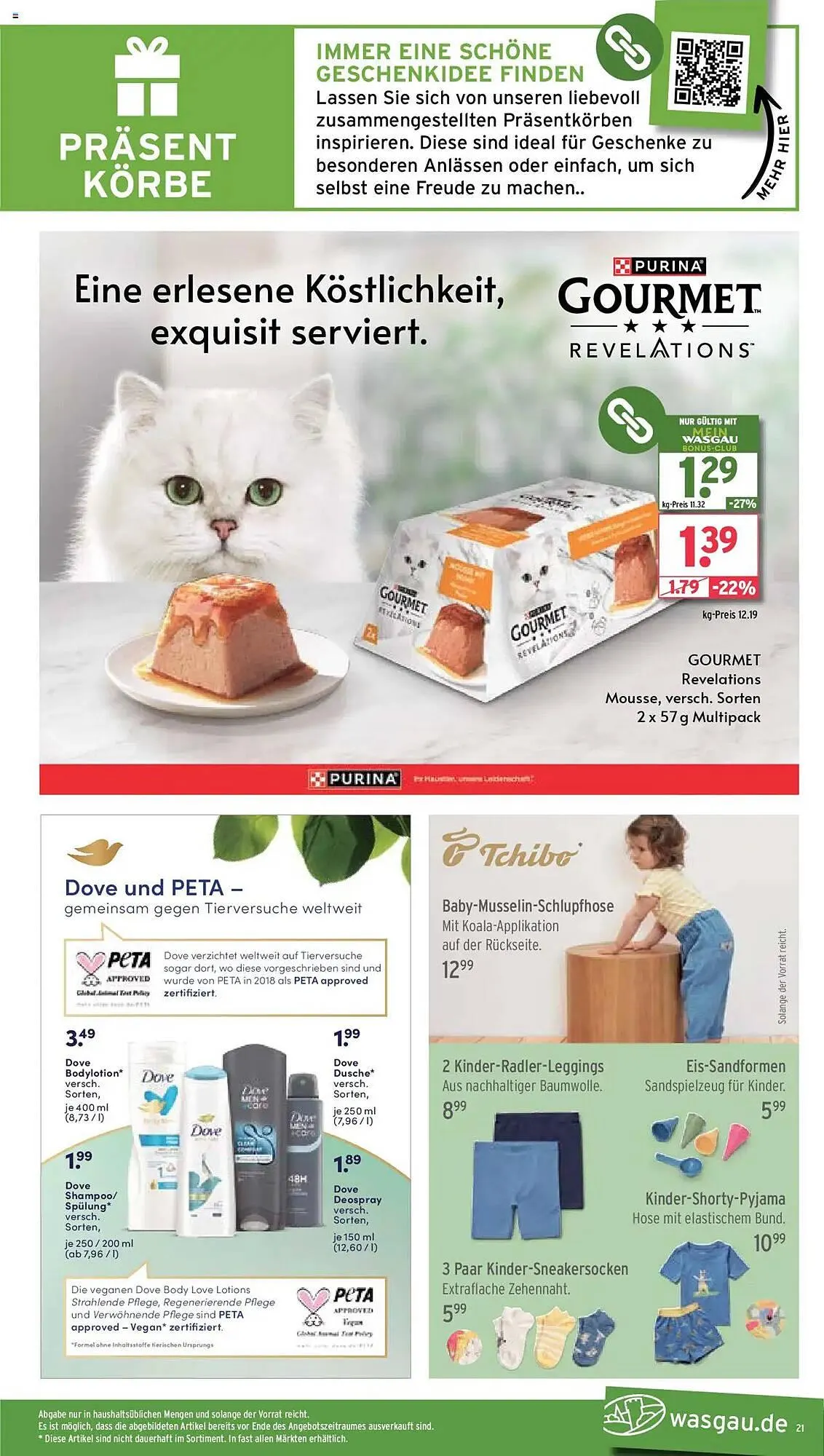 Wasgau Prospekt von 7. April bis 12. April 2025 - Prospekt seite 21