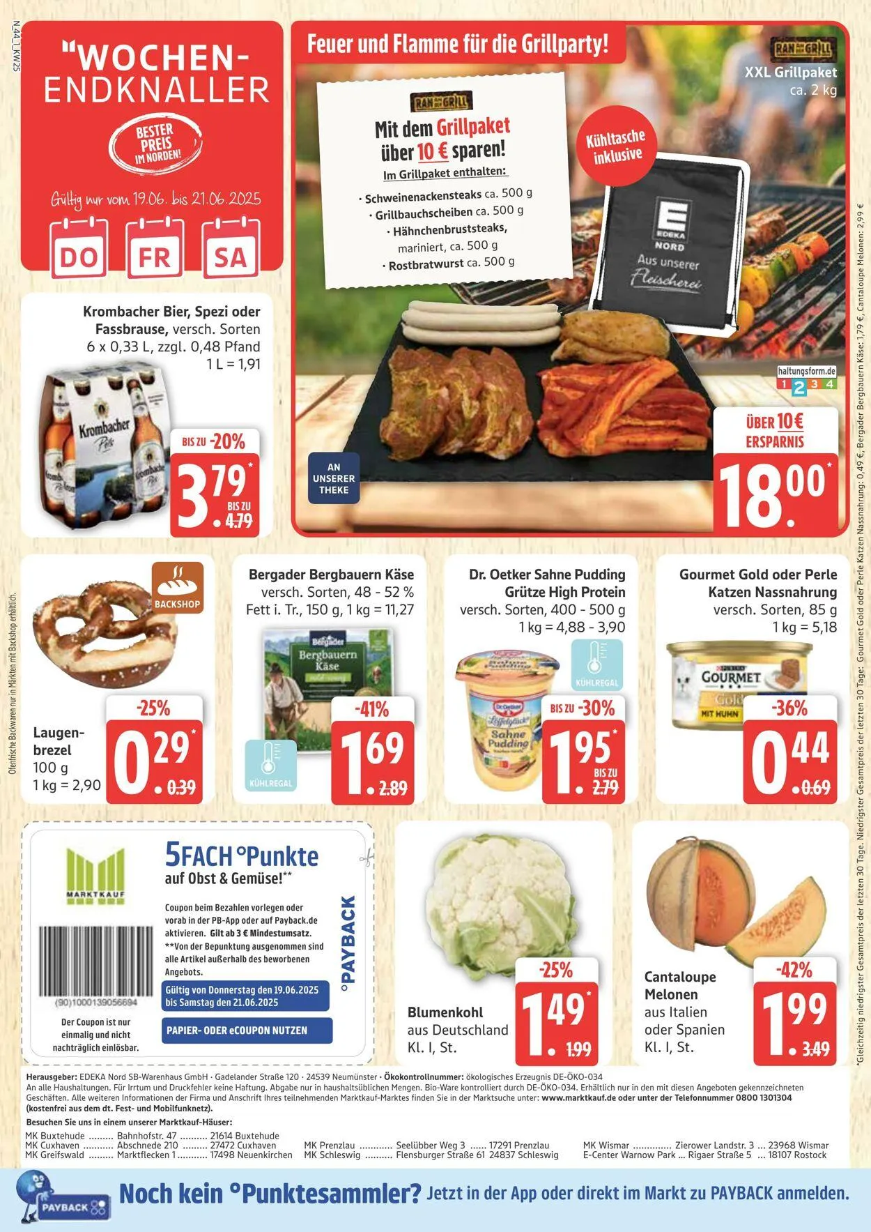 Marktkauf Aktueller Prospekt von 23. Juni bis 28. Juni 2025 - Prospekt seite 44