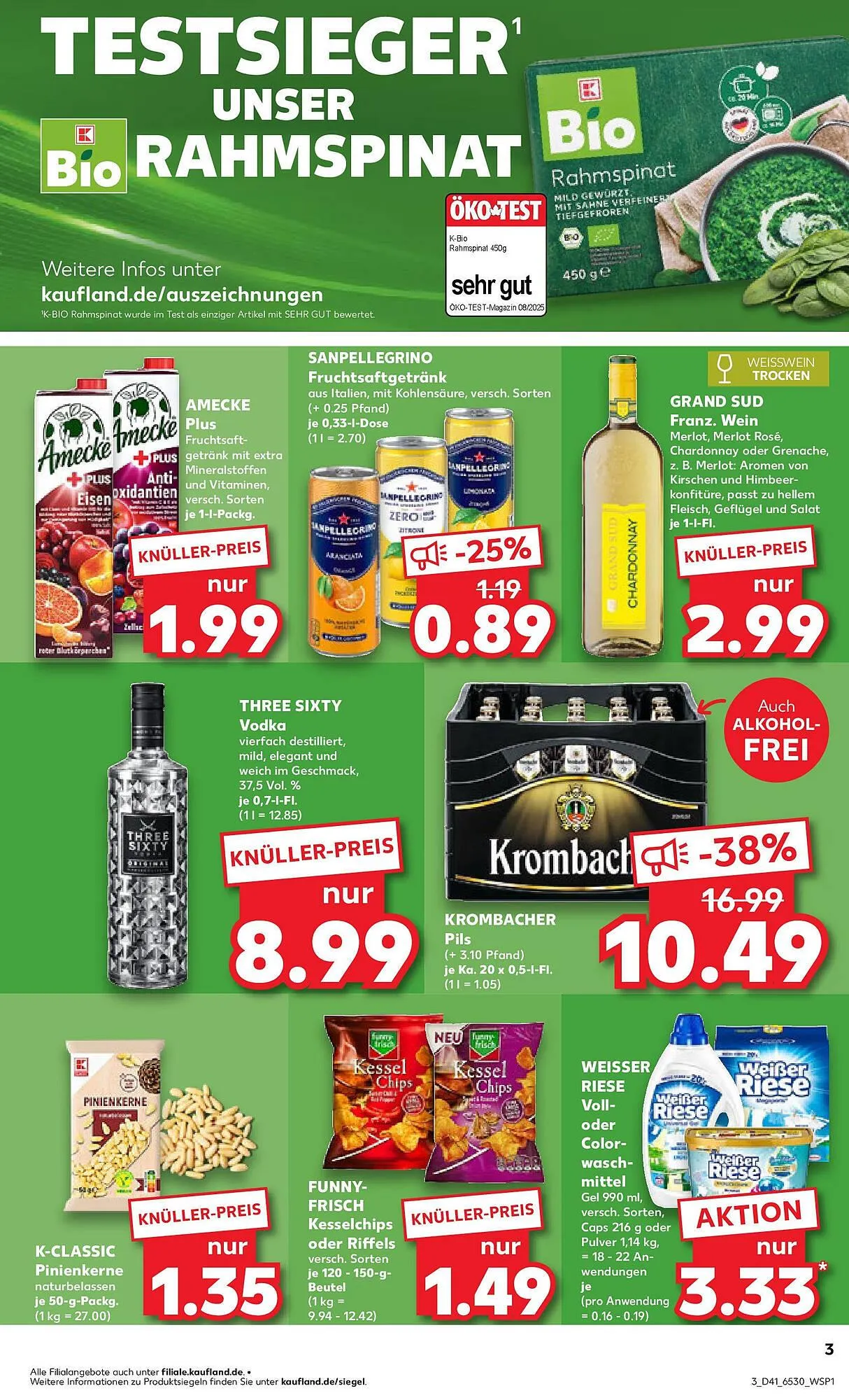 Kaufland Prospekt von 12. Oktober bis 15. Oktober 2025 - Prospekt seite 3
