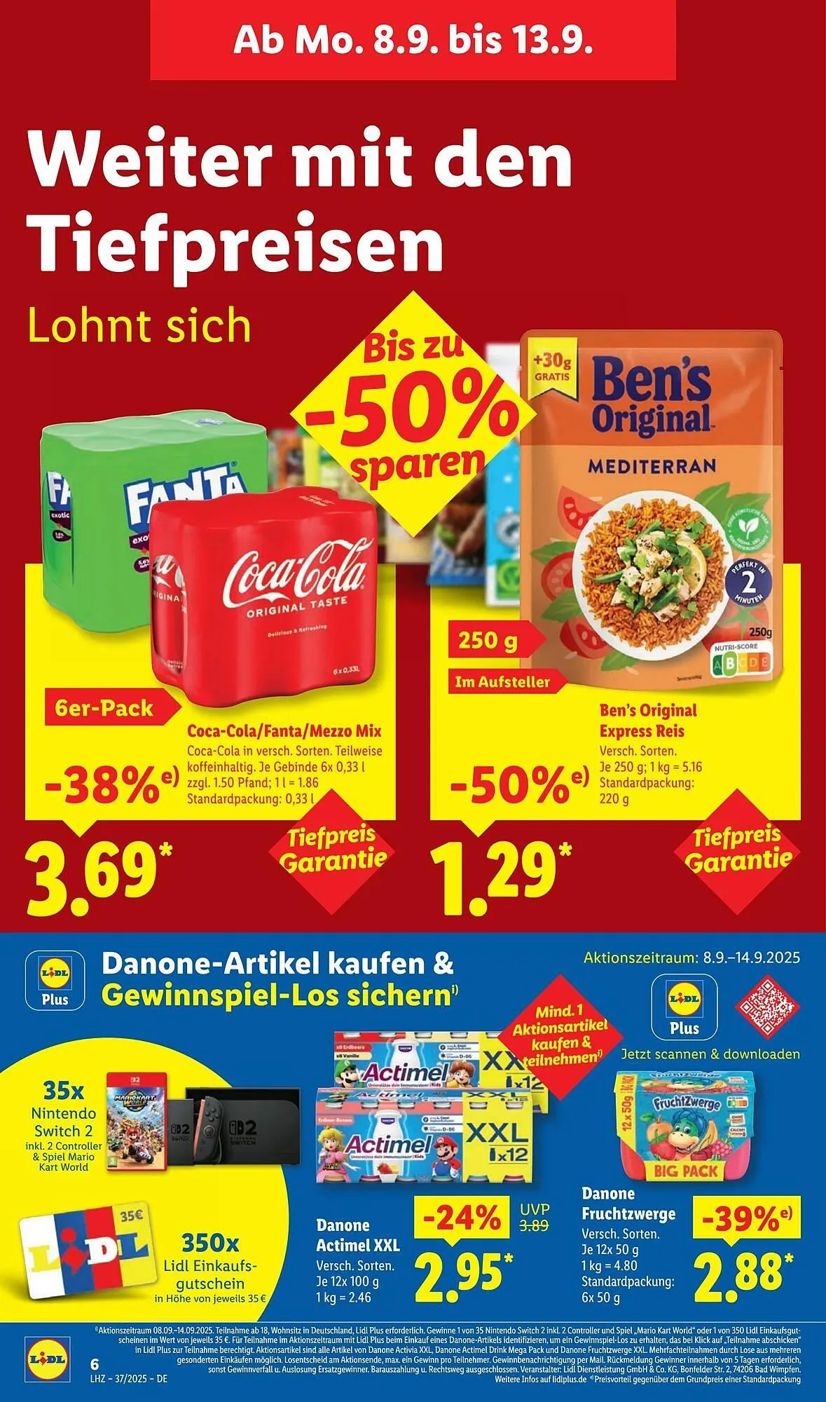 Lidl Prospekt von 8. September bis 14. September 2025 - Prospekt seite 14