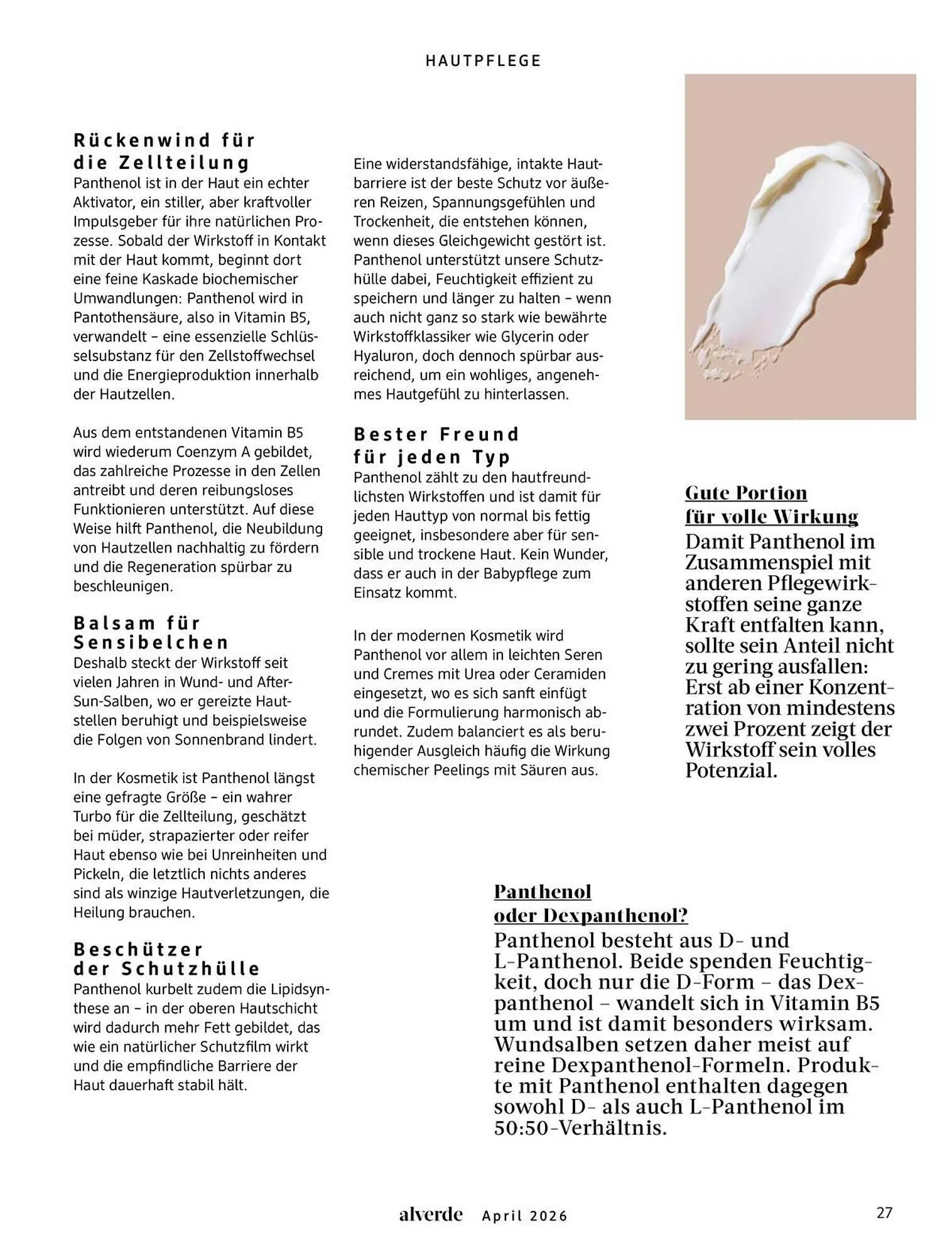 Dm drogerie Magazin von 1. April bis 30. April 2026 - Prospekt seite 27