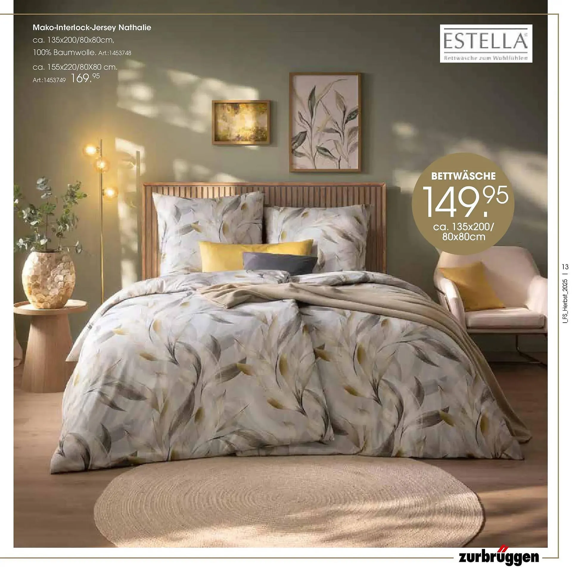 Zurbrüggen Prospekt von 19. Oktober bis 31. Januar 2026 - Prospekt seite 13