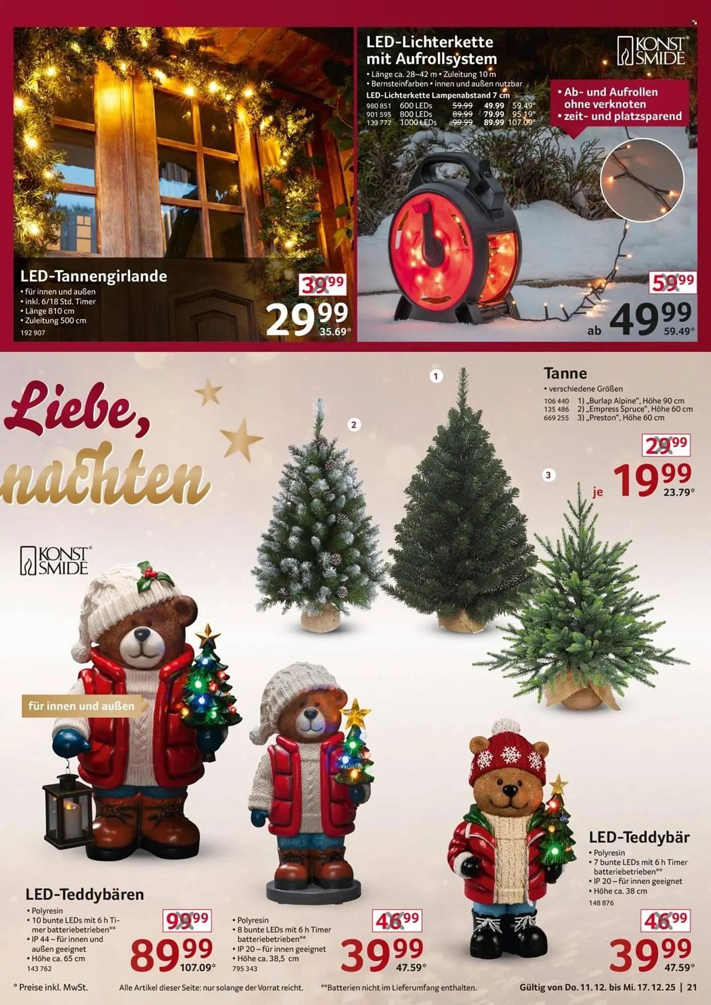 Selgros Prospekt von 11. Dezember bis 17. Dezember 2025 - Prospekt seite 21