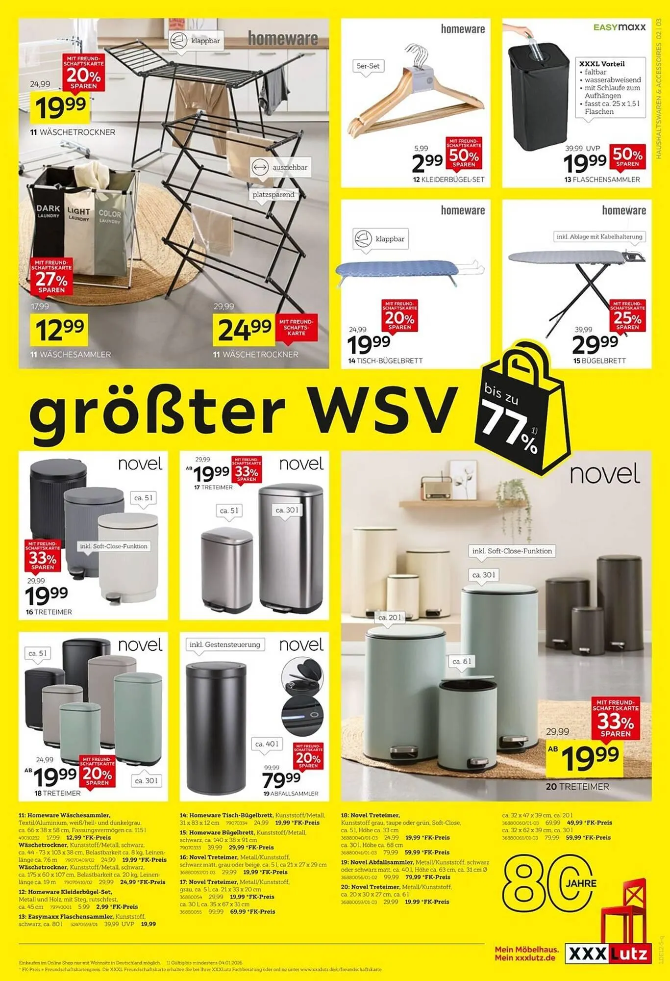 XXXLutz Prospekt von 20. Dezember bis 4. Januar 2026 - Prospekt seite 3