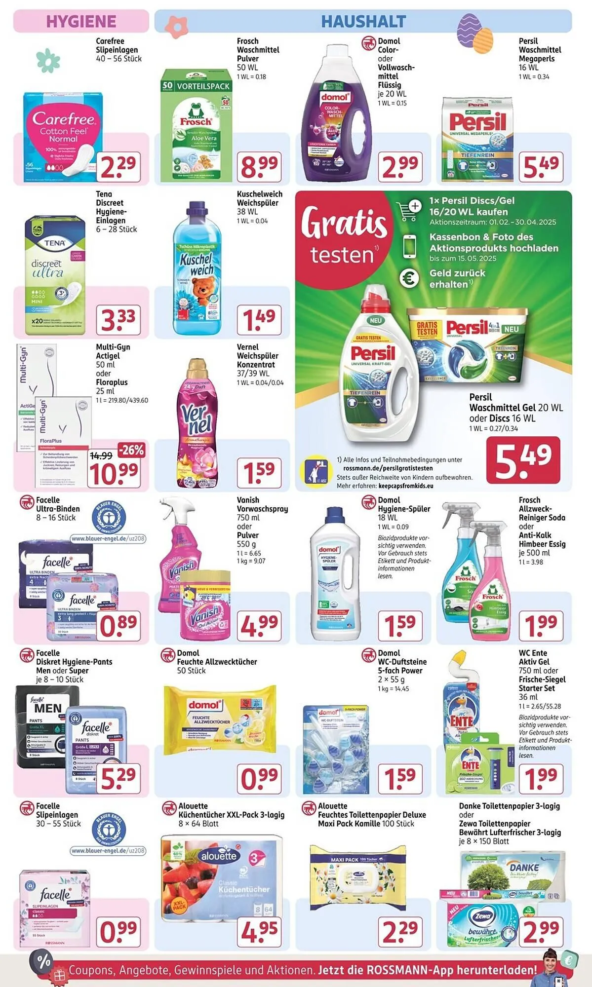 Rossmann Prospekt von 7. April bis 11. April 2025 - Prospekt seite 12