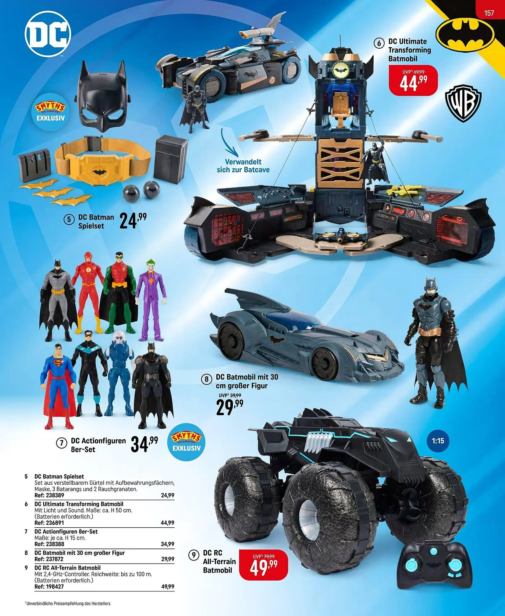 Smyths Toys Prospekt von 28. Oktober bis 14. Dezember 2025 - Prospekt seite 157