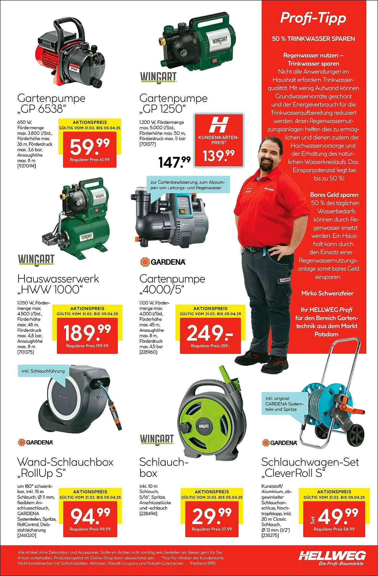 Hellweg Prospekt von 18. April bis 10. Mai 2025 - Prospekt seite 33