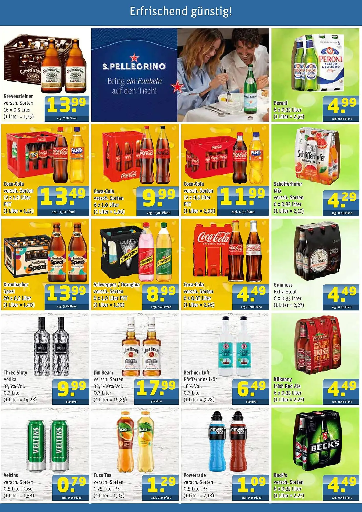 Getränke Arena Prospekt von 30. März bis 4. April 2026 - Prospekt seite 3