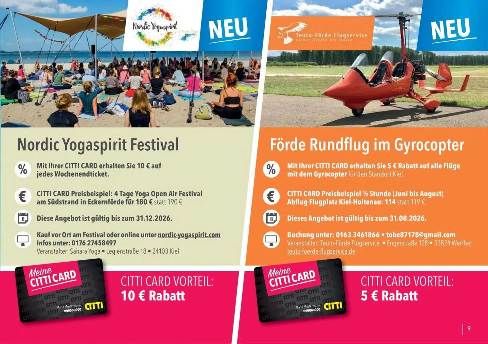 CITTI Markt Prospekt von 20. April bis 19. Juli 2026 - Prospekt seite 9