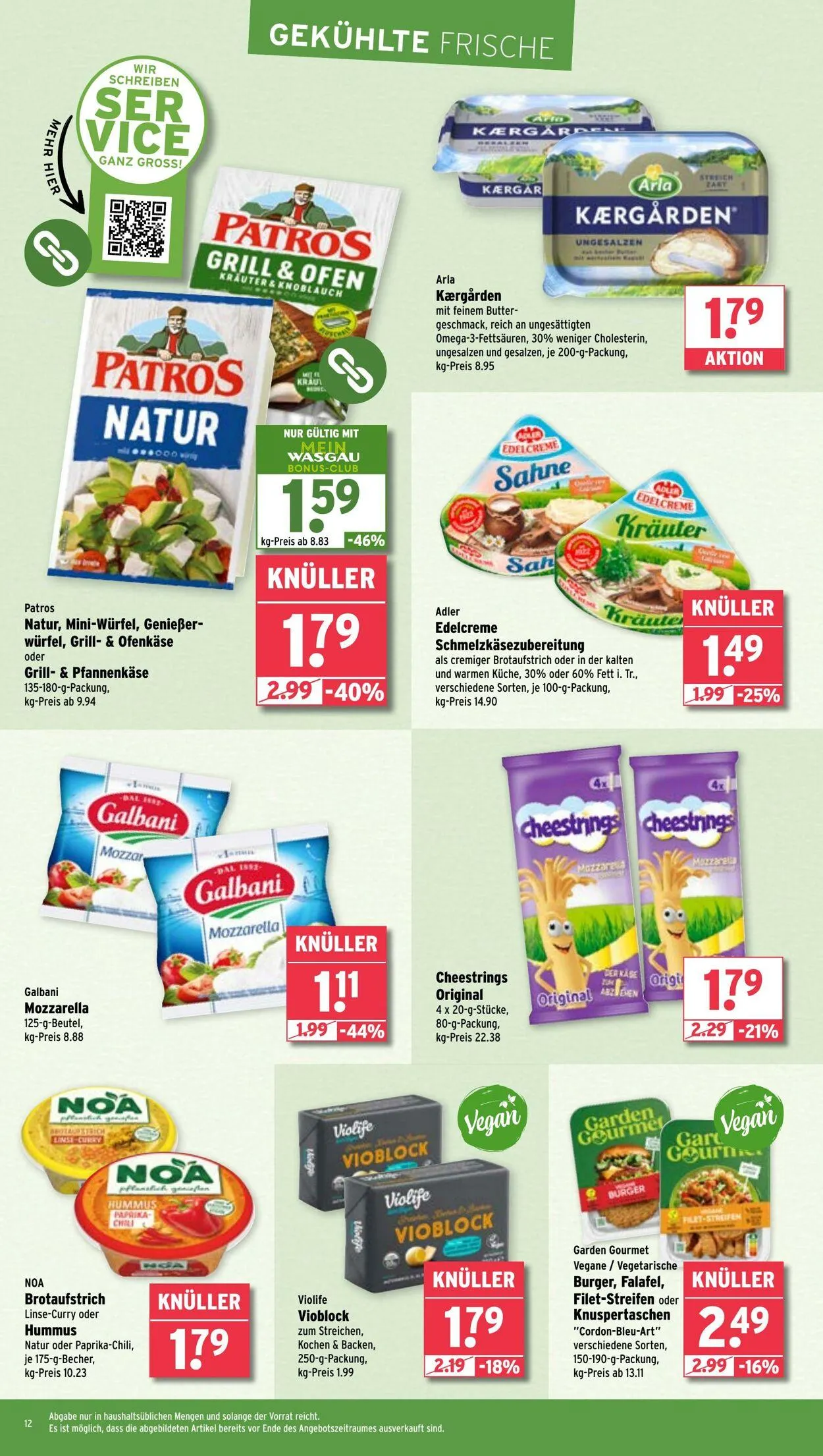 Wasgau von 5. Mai bis 10. Mai 2025 - Prospekt seite 12