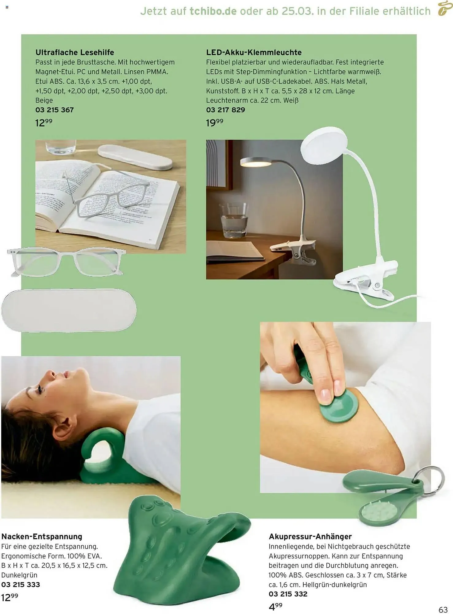 Tchibo Prospekt von 24. März bis 31. Mai 2026 - Prospekt seite 63