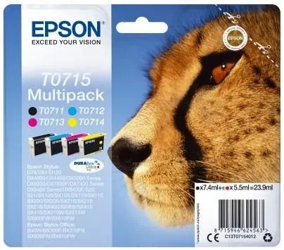 Epson Multipack 4 Farben T0715 DURABrite