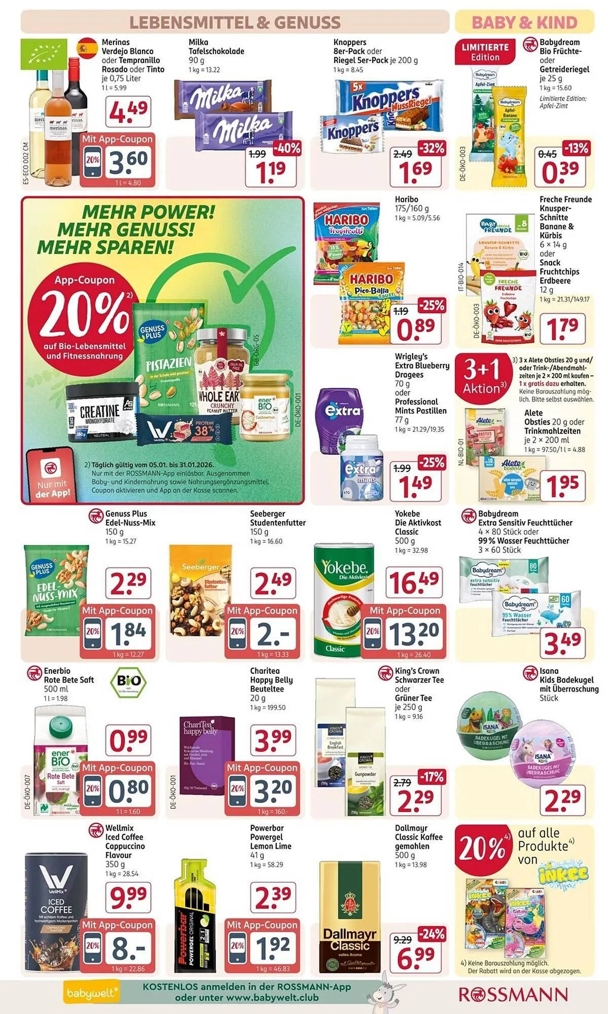 Rossmann Prospekt von 26. Januar bis 30. Januar 2026 - Prospekt seite 9