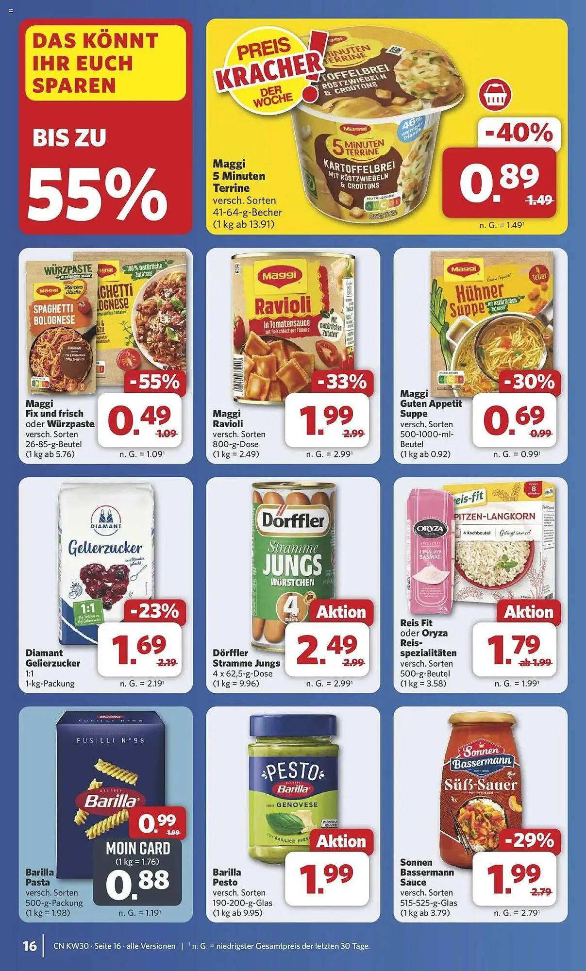 Combi Prospekt von 21. Juli bis 26. Juli 2025 - Prospekt seite 21