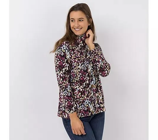 KIM & CO. Shirt, Langarm Soft Touch Jersey Rollkragen figurumspielend