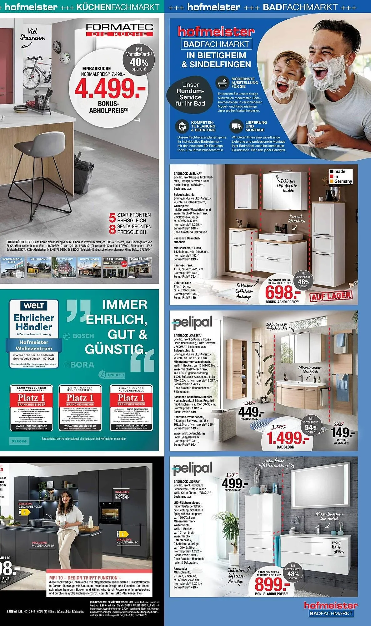 Hofmeister Prospekt von 17. Dezember bis 31. Dezember 2025 - Prospekt seite 7