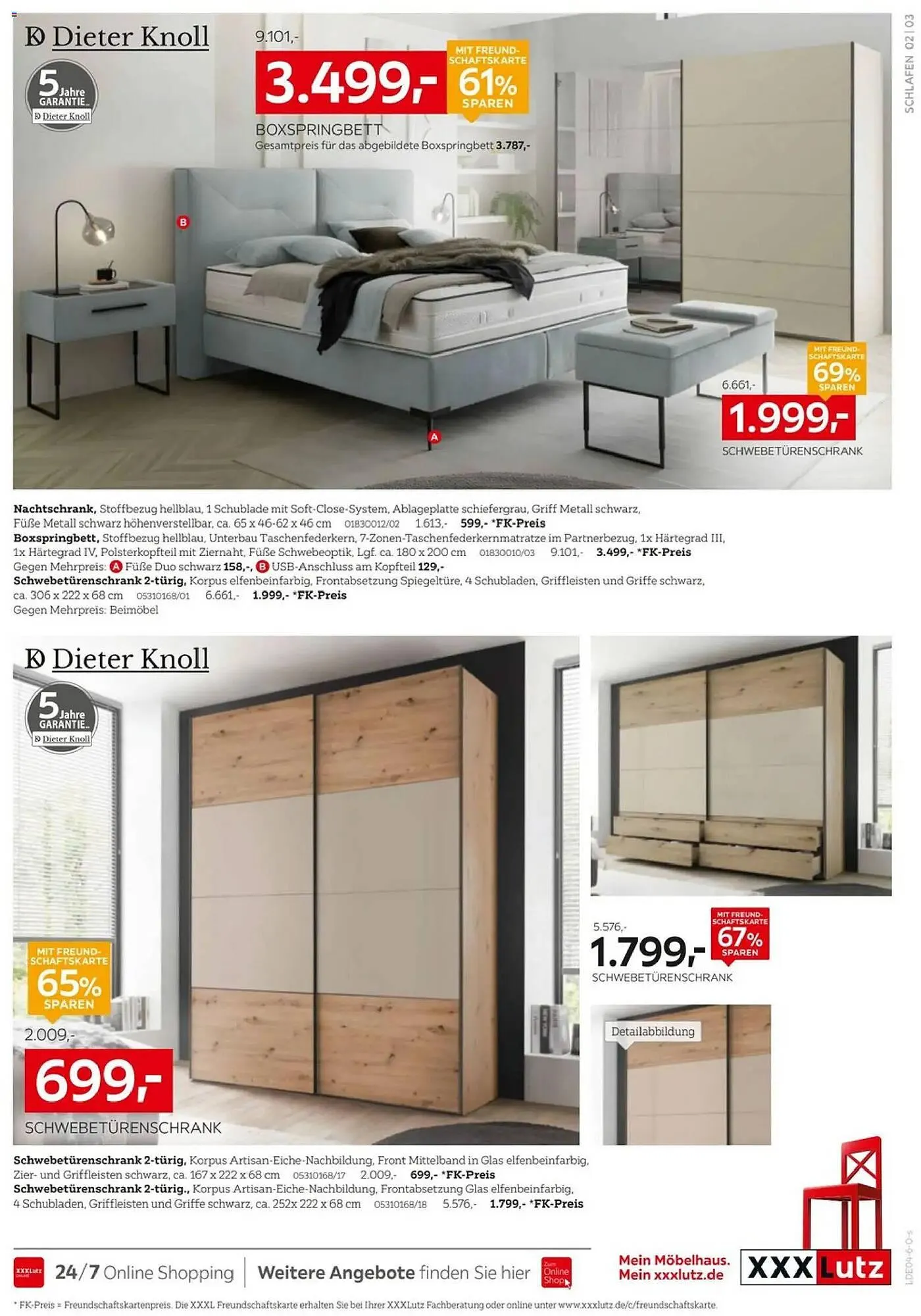 XXXLutz Prospekt von 29. März bis 12. April 2026 - Prospekt seite 3