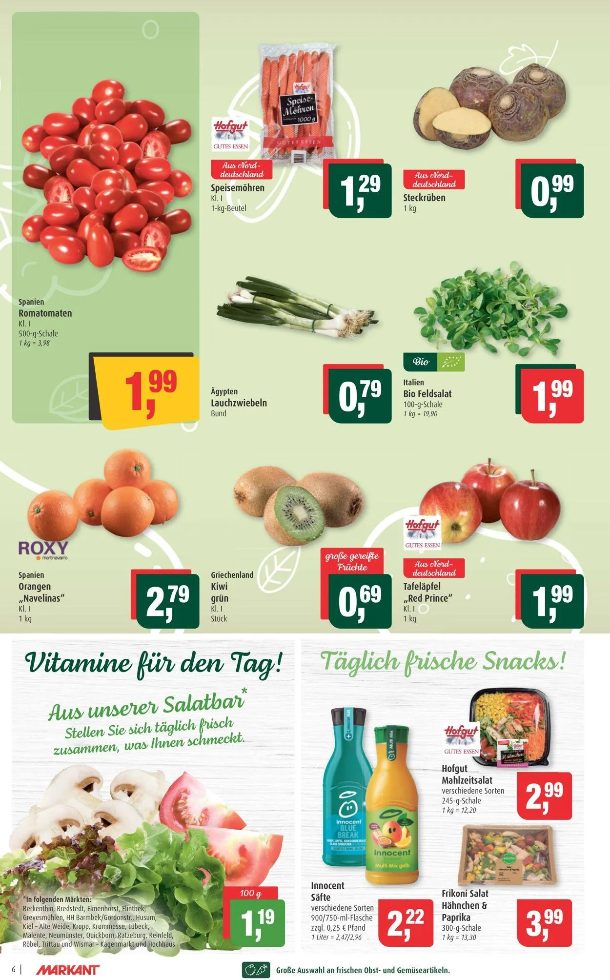 Markant Aktueller Prospekt von 2. August bis 16. August 2025 - Prospekt seite 6